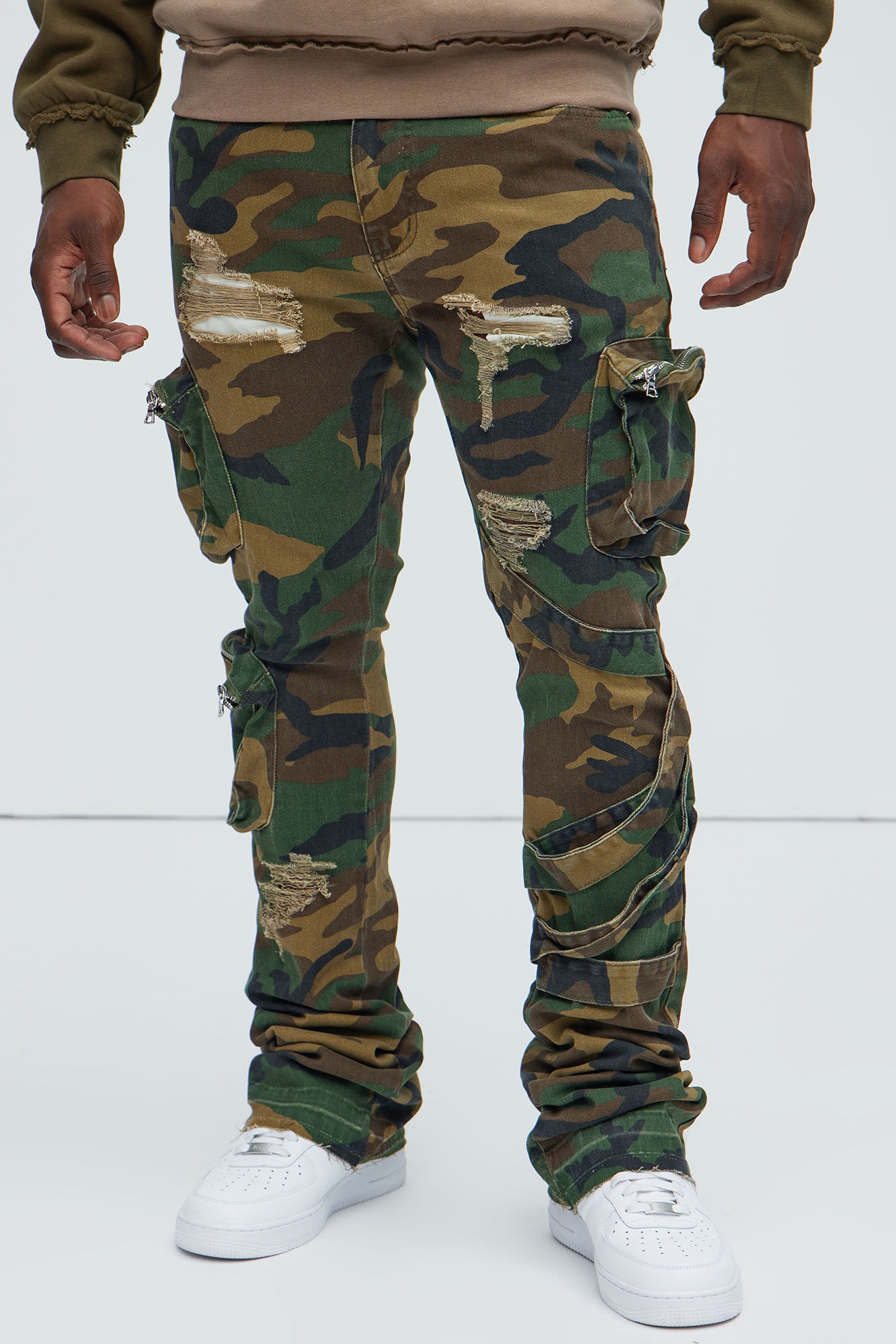 Find Out Cargo Flare Pants