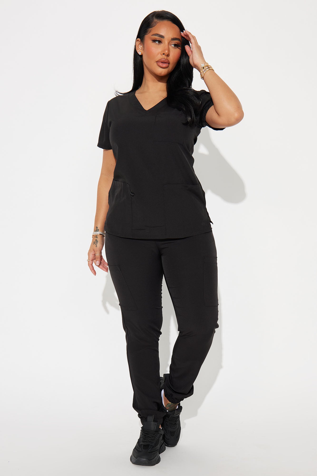 Working Overtime Jogger 4FLEX Uniform Scrub Set