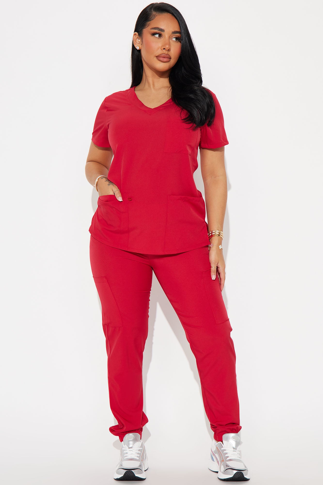 Working Overtime Jogger 4FLEX Uniform Scrub Set