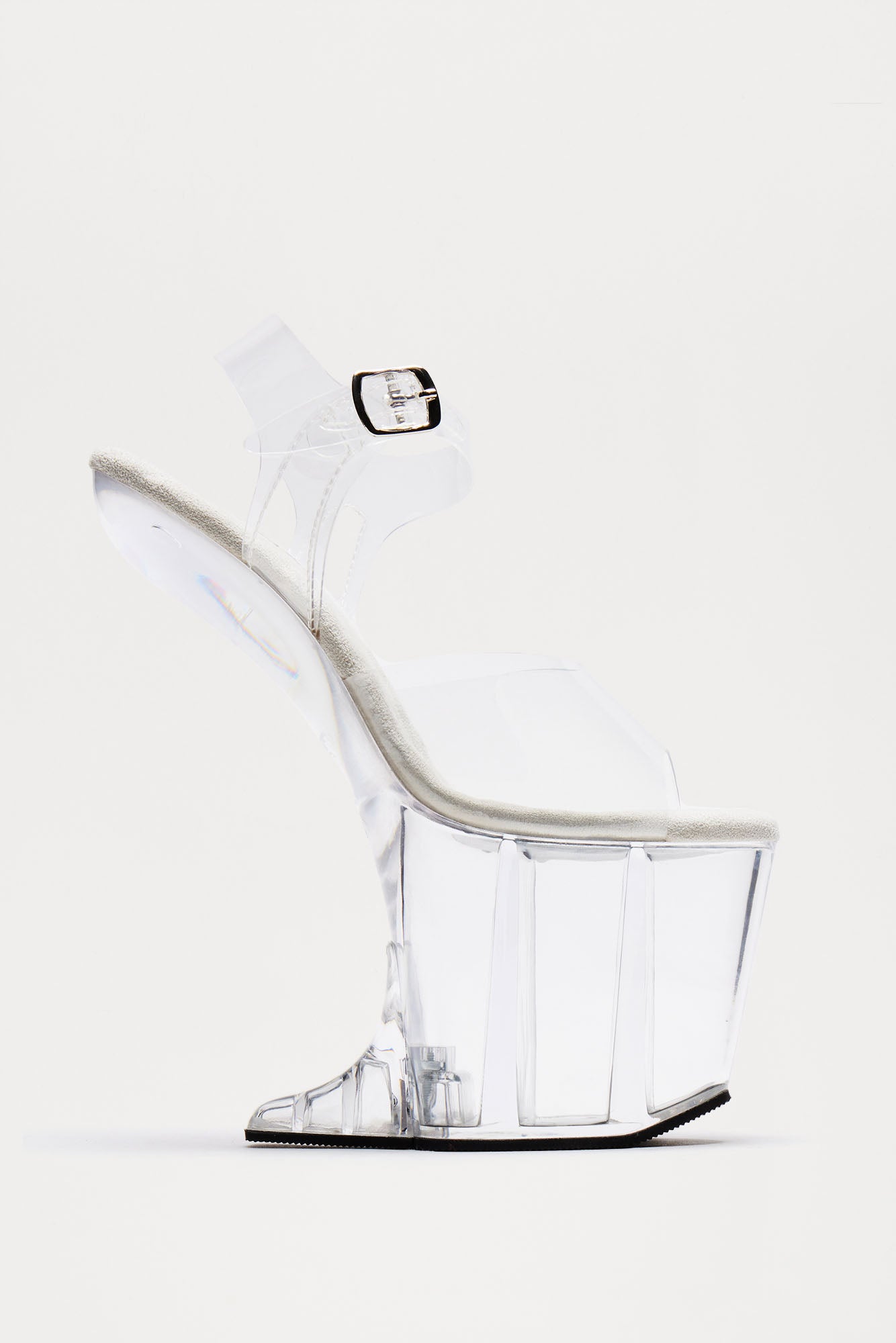 Lex Platform Clear Heels