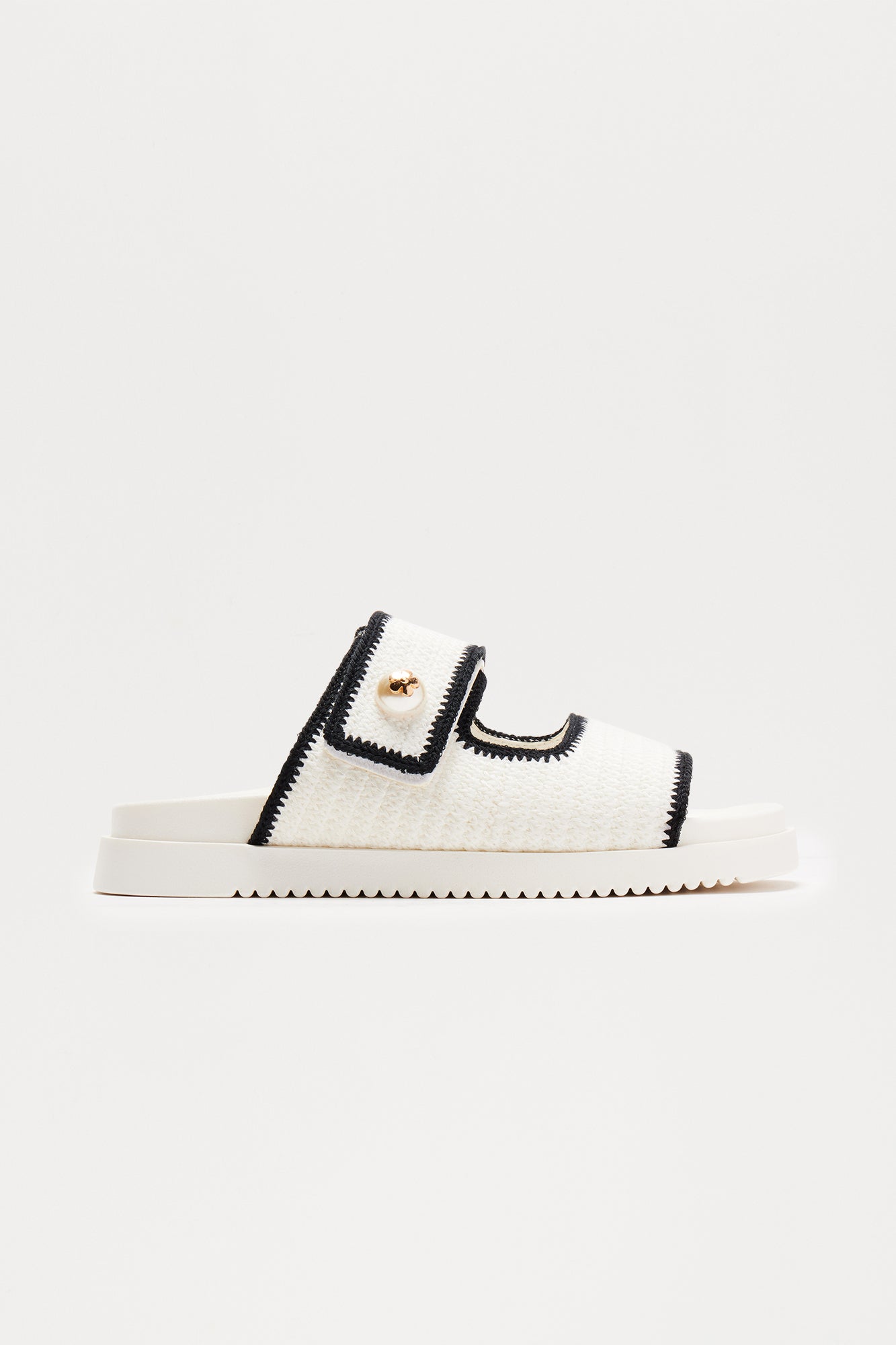 Indiana Raffia Slides