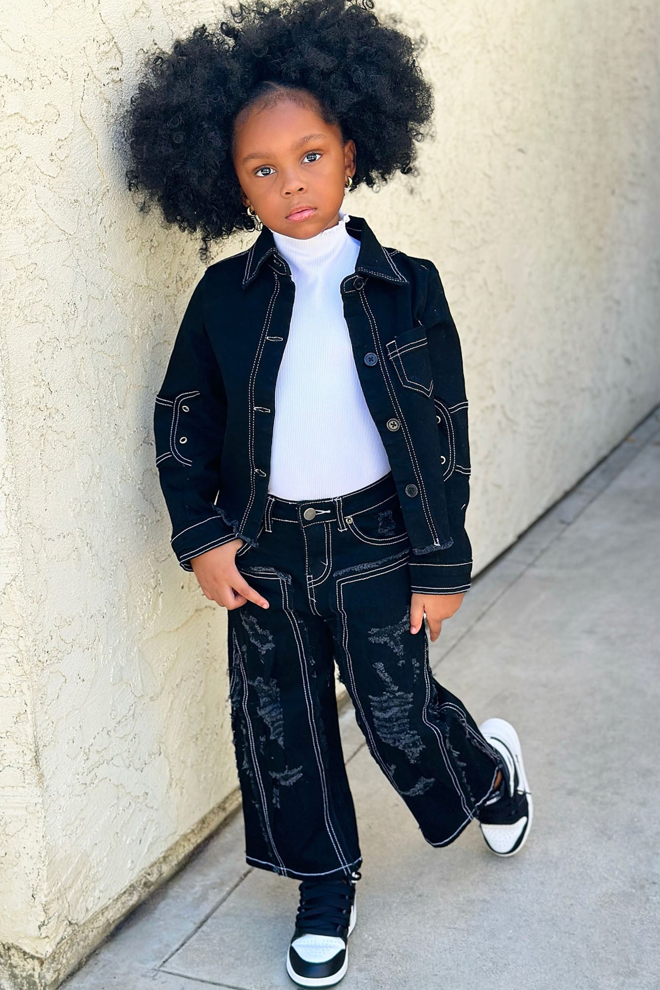 Mini Jackie Has It all Denim Jacket