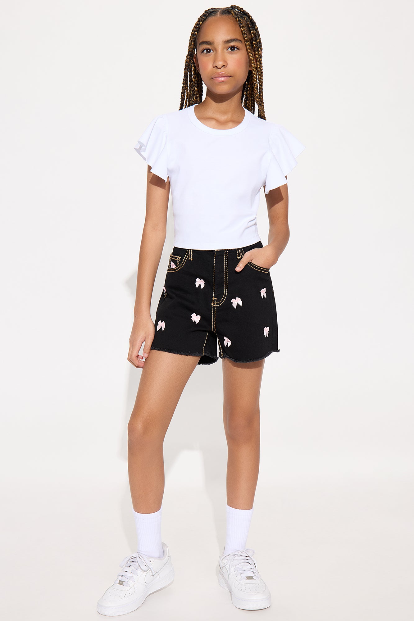 Mini Eloise Denim Shorts