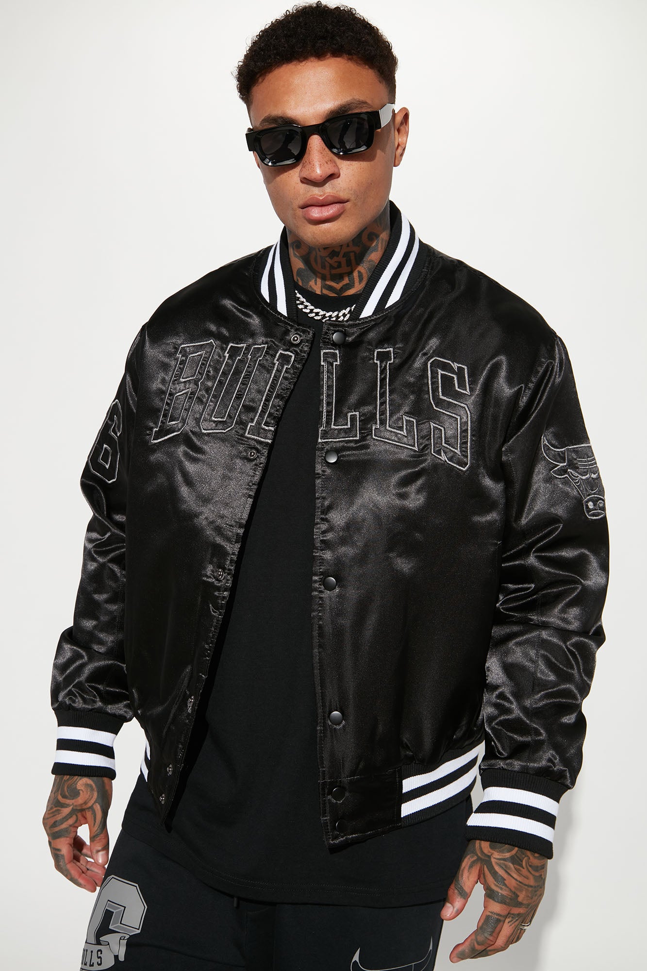 Bulls Out Varsity Jacket