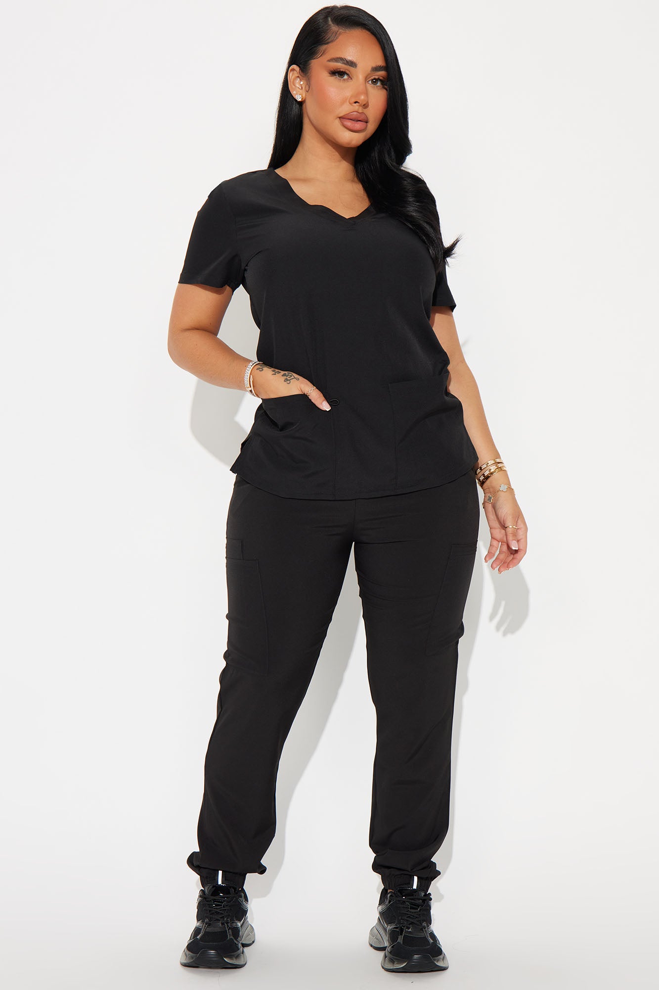 On Call Jogger Stretch Uniform Scrub Set