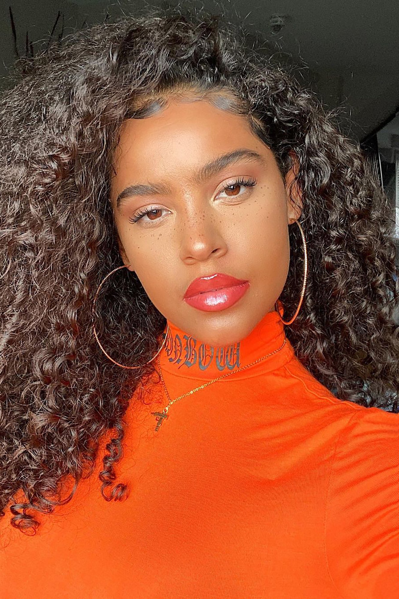 Devan Hoop Earrings