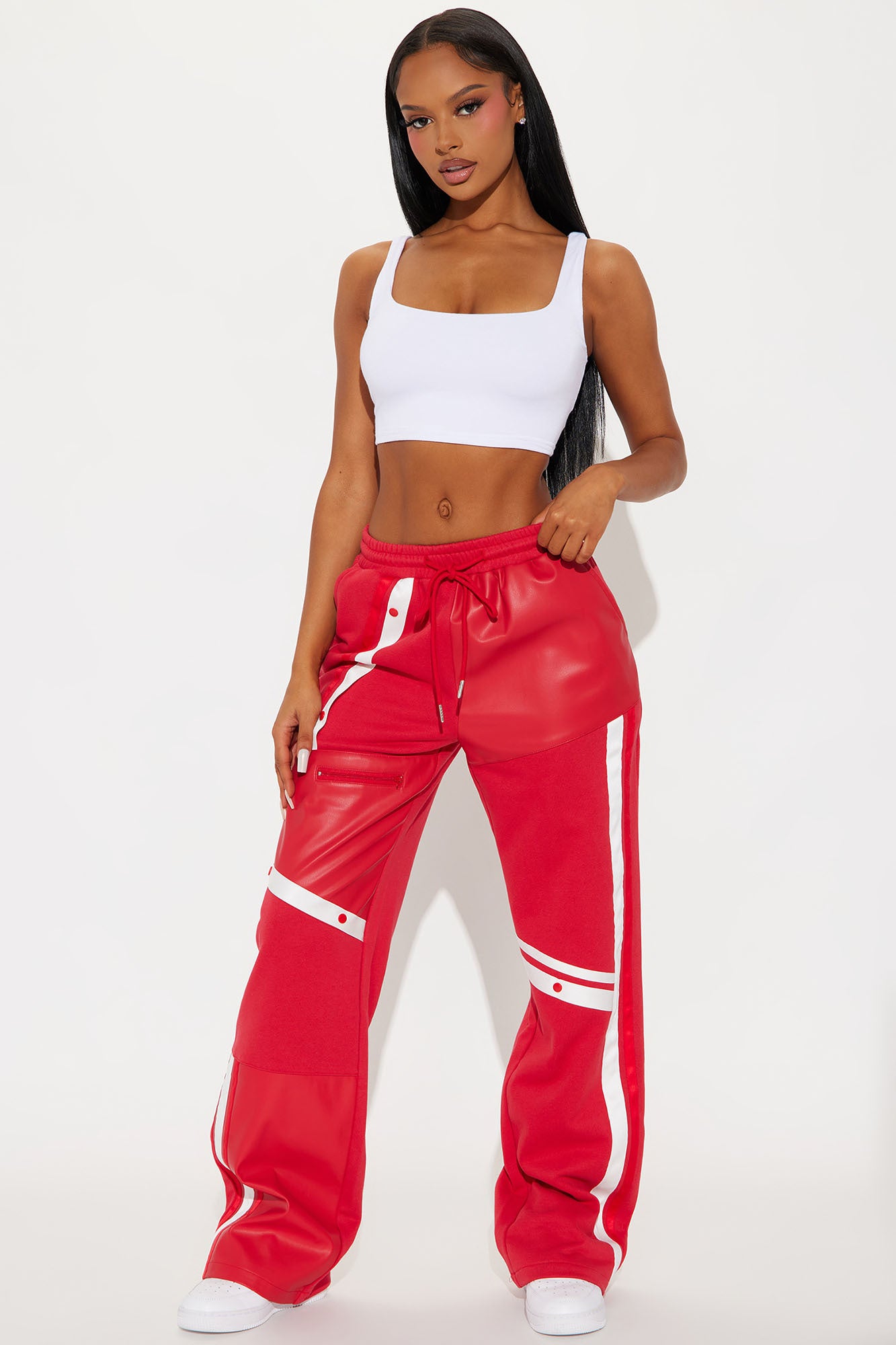 Private Landing Striped Track Pant