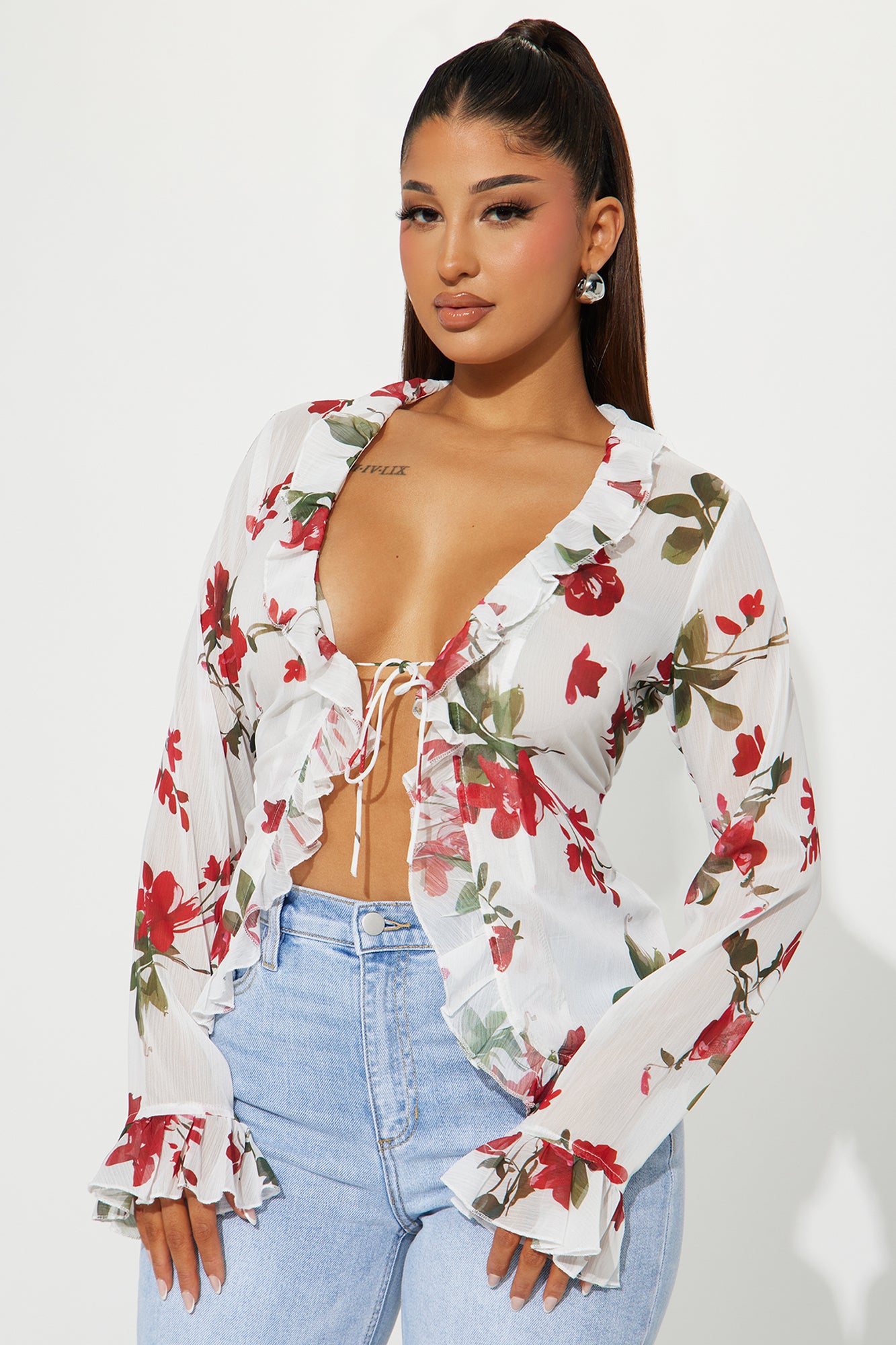 Hibiscus Dream Top