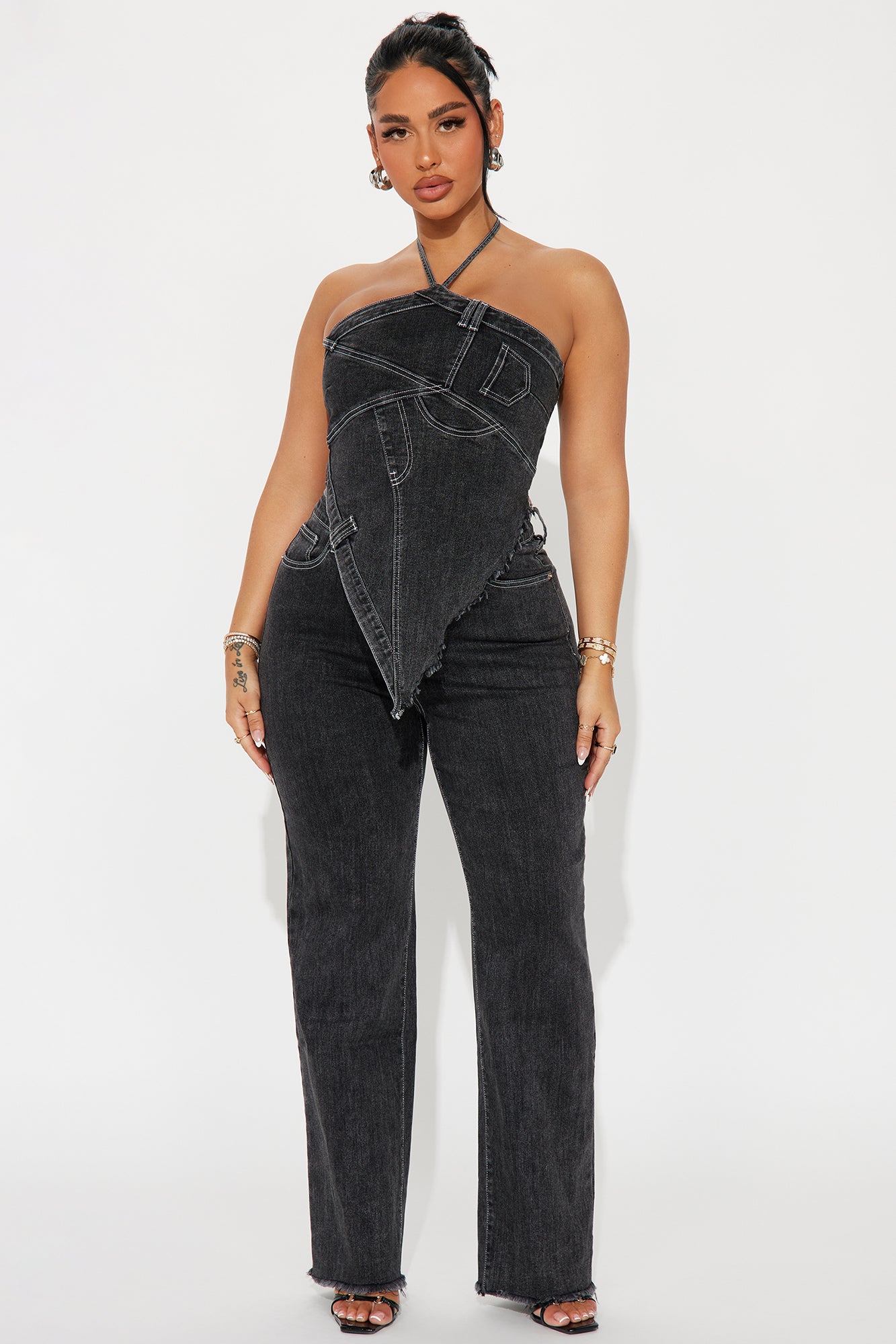 Next Level Denim Pant Set