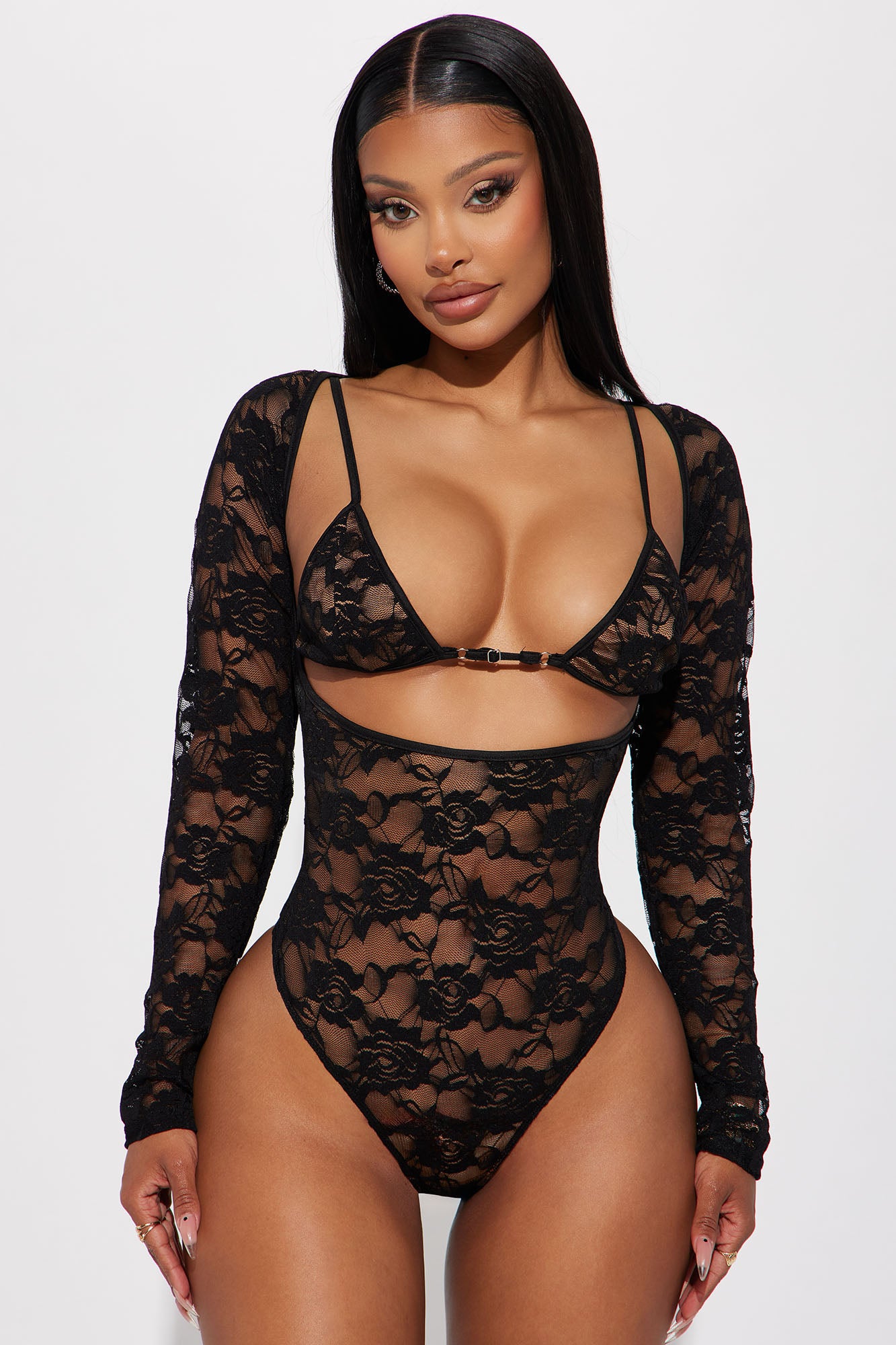 In Control Lace Bodysuit