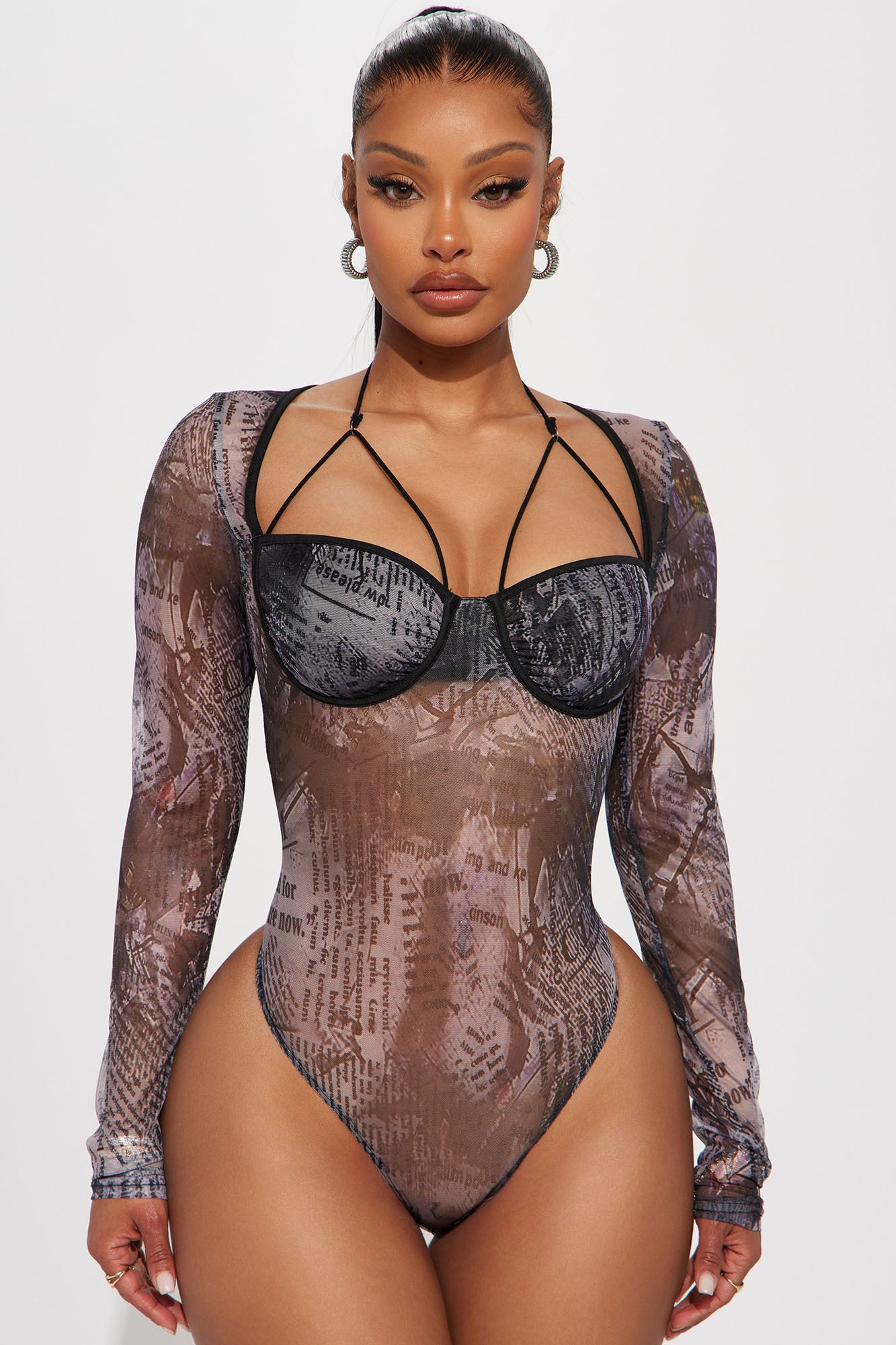 Doing My Thing Mesh Bodysuit