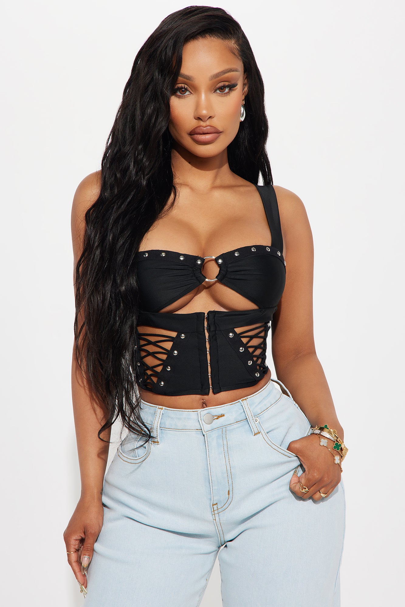 Attention On Me Corset Top
