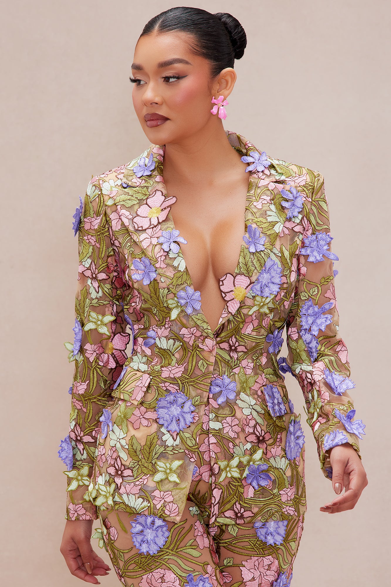 Gianina Embroidered Blazer