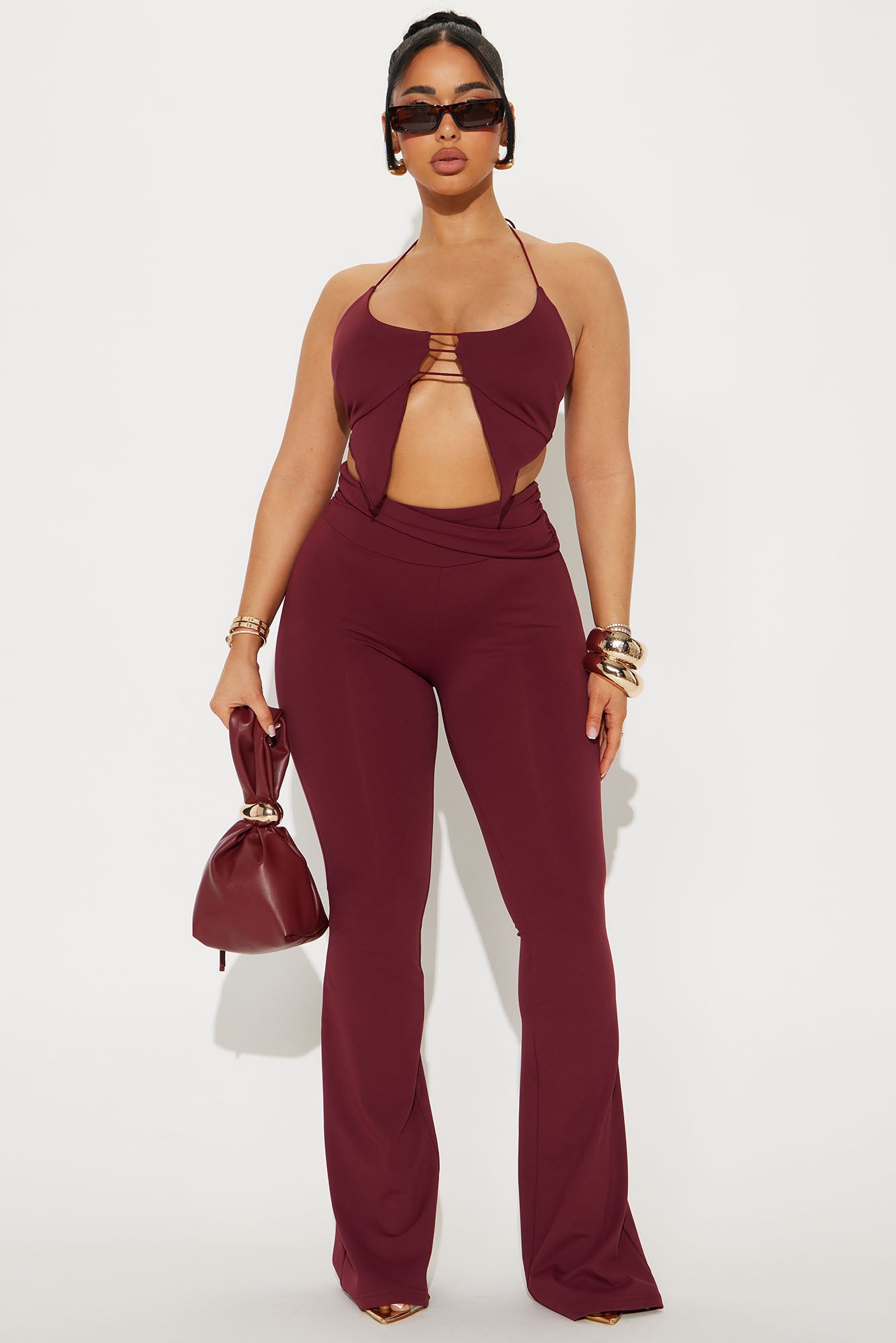 After Hours Halter Pant Set