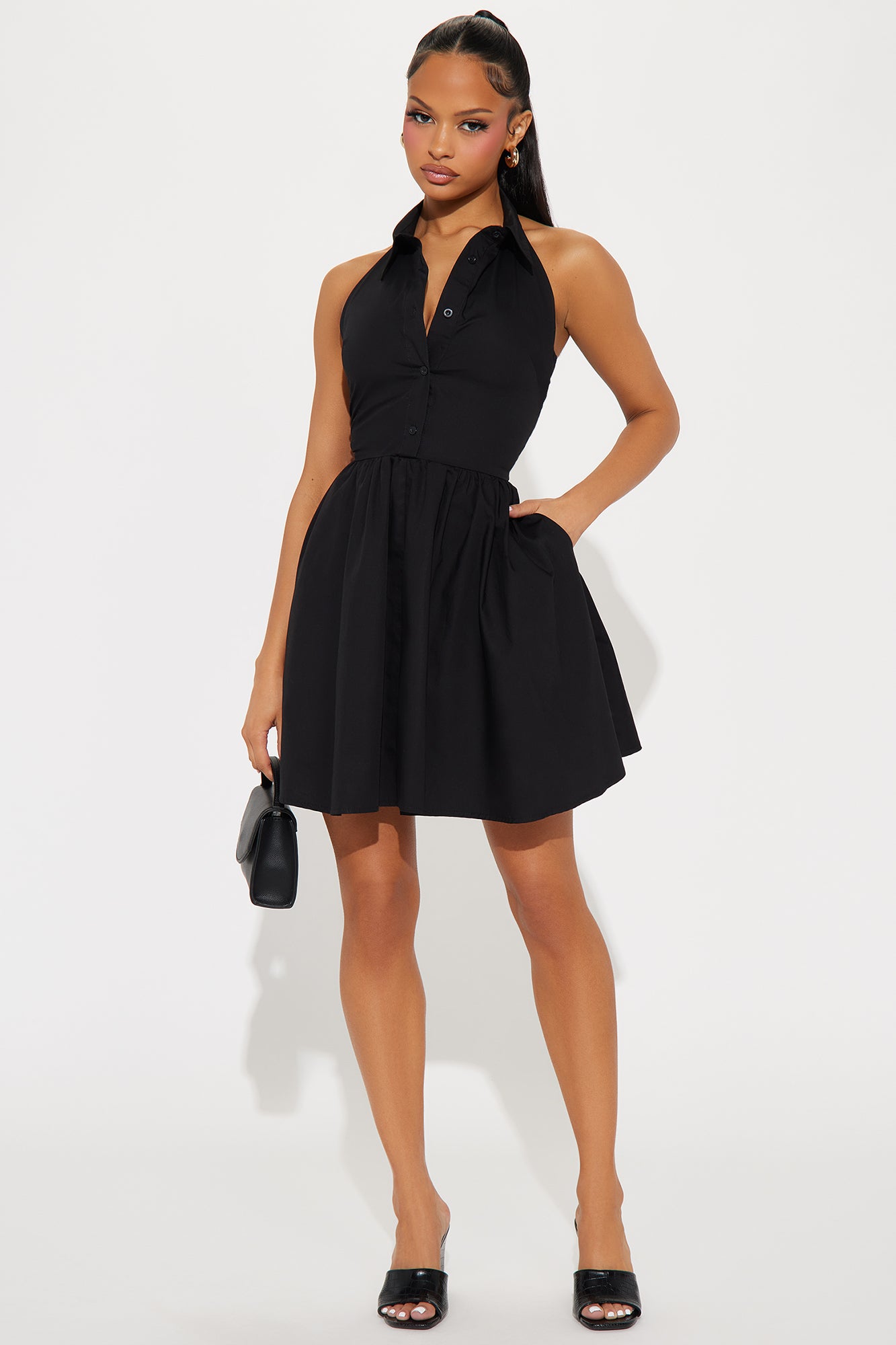 Charlise Collared Mini Dress
