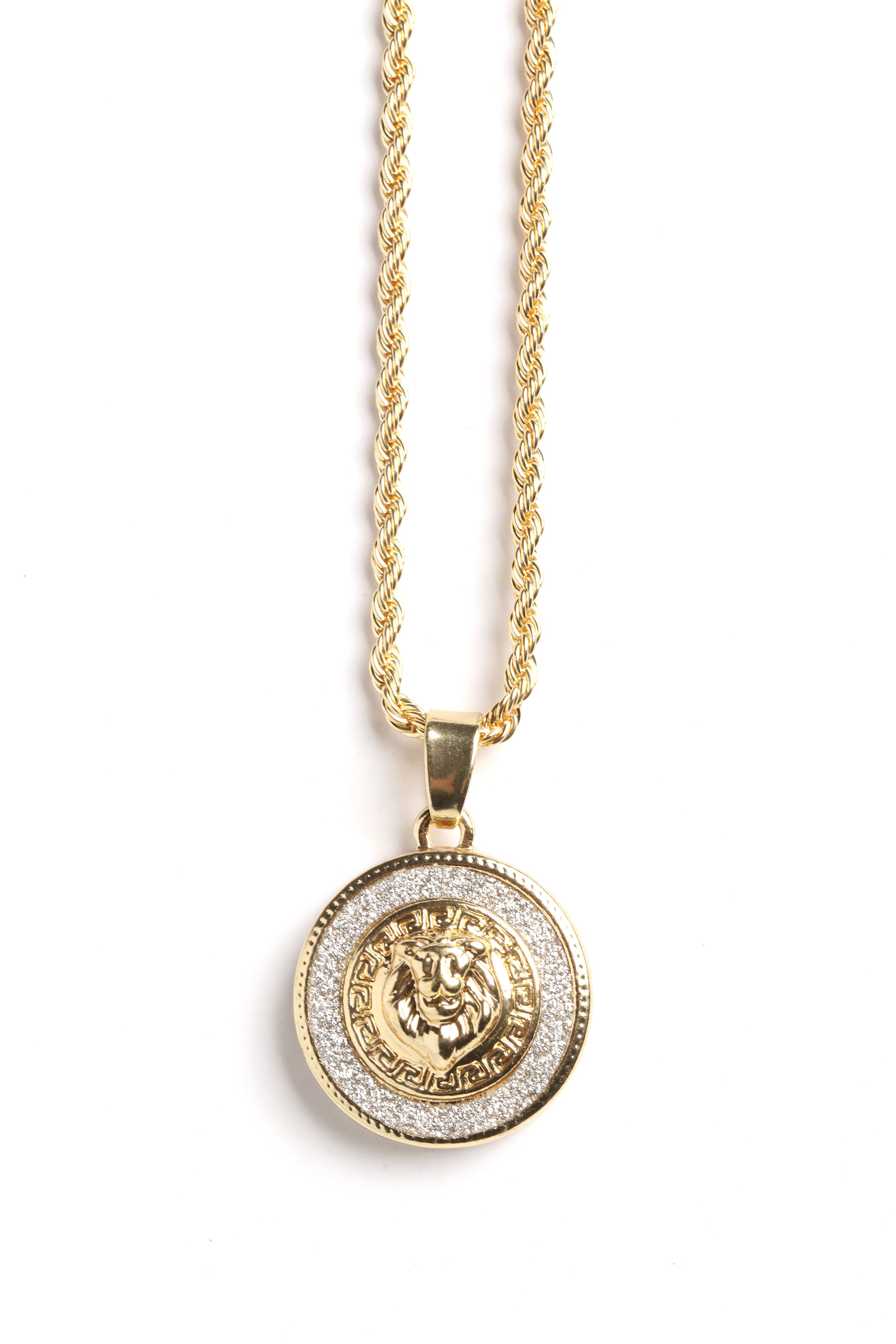 Lion Head Pendant Necklace