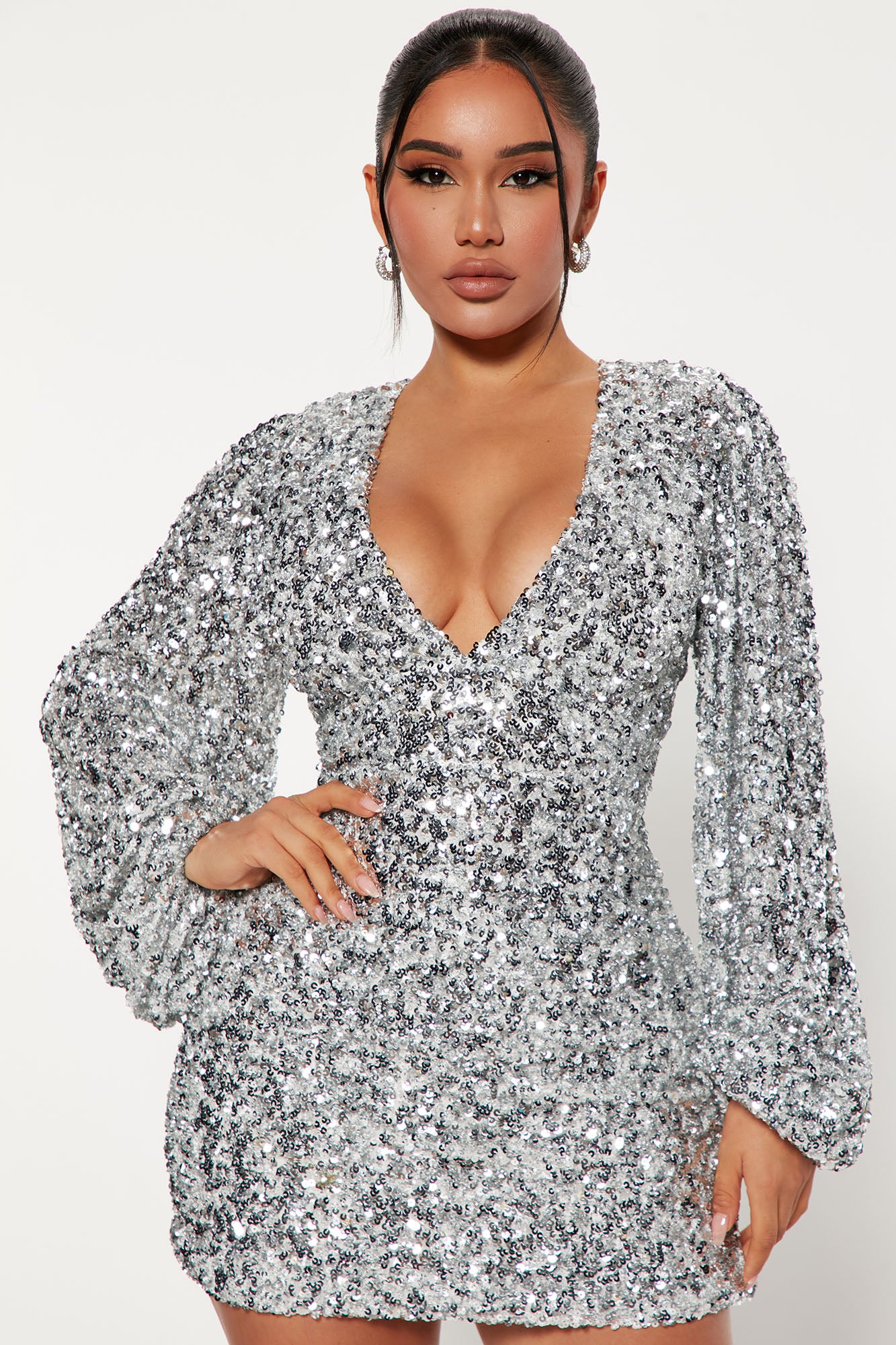 Brook Sequin Mini Dress