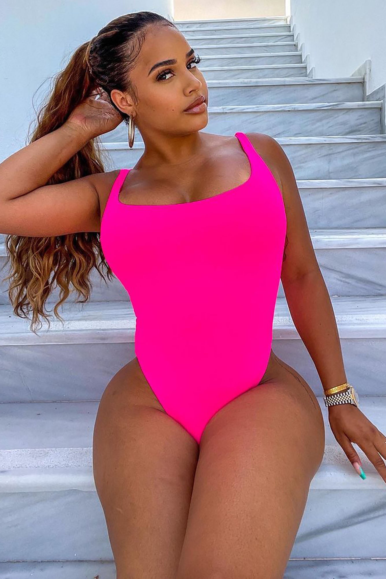 Easy Peasy Tank Swimsuit