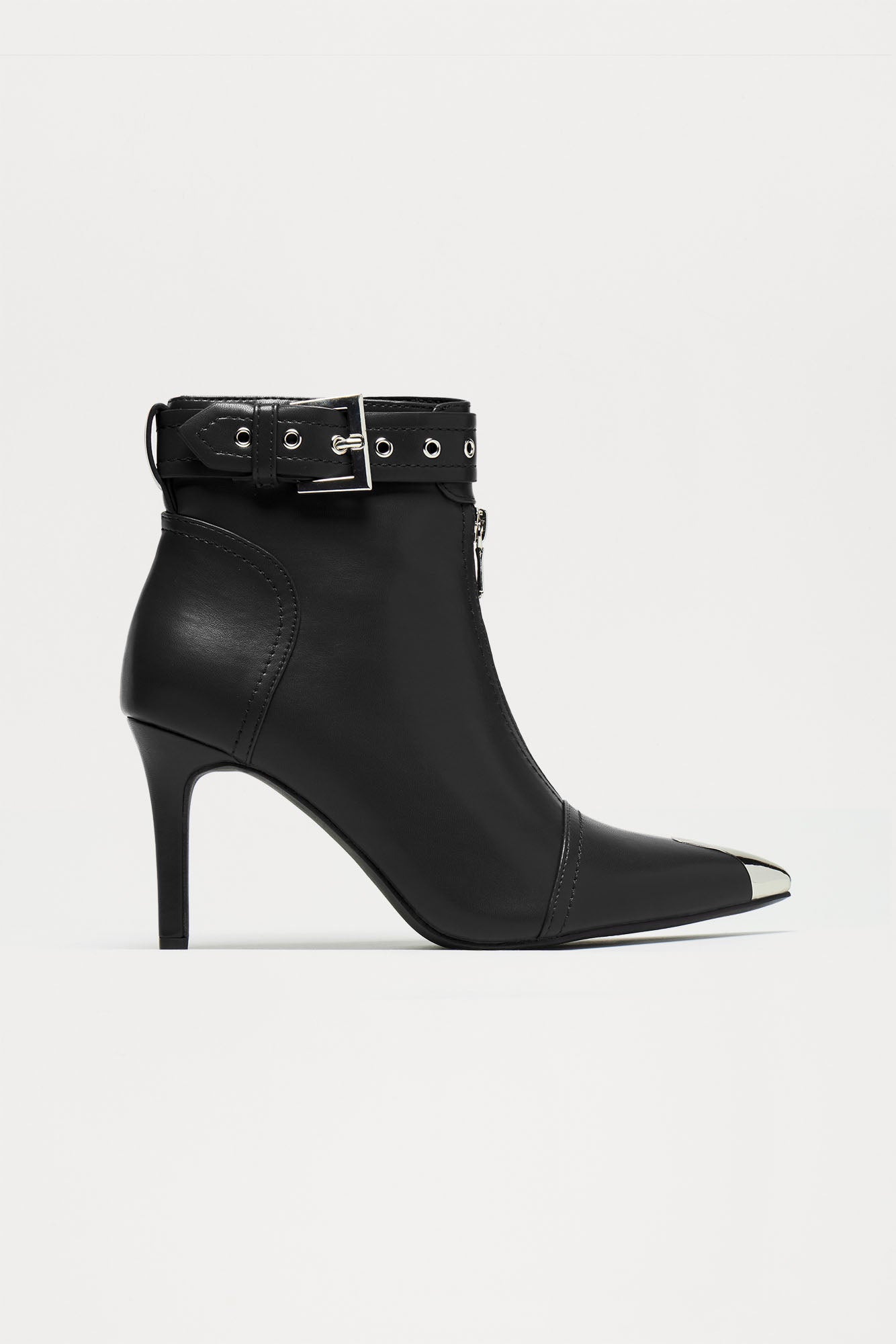 Never Tone Down Buckle Booties