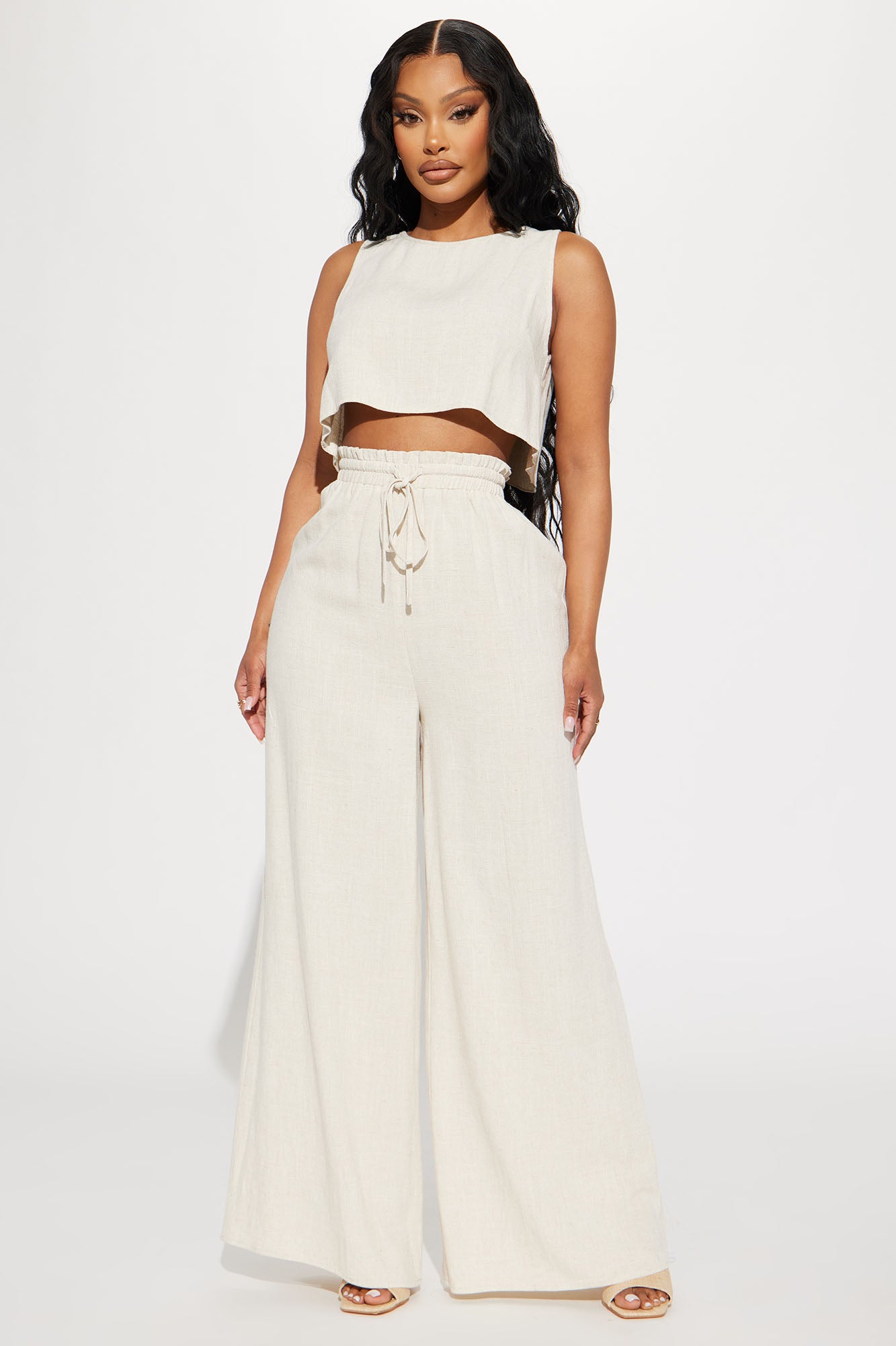 Day Dreaming Linen Pant Set