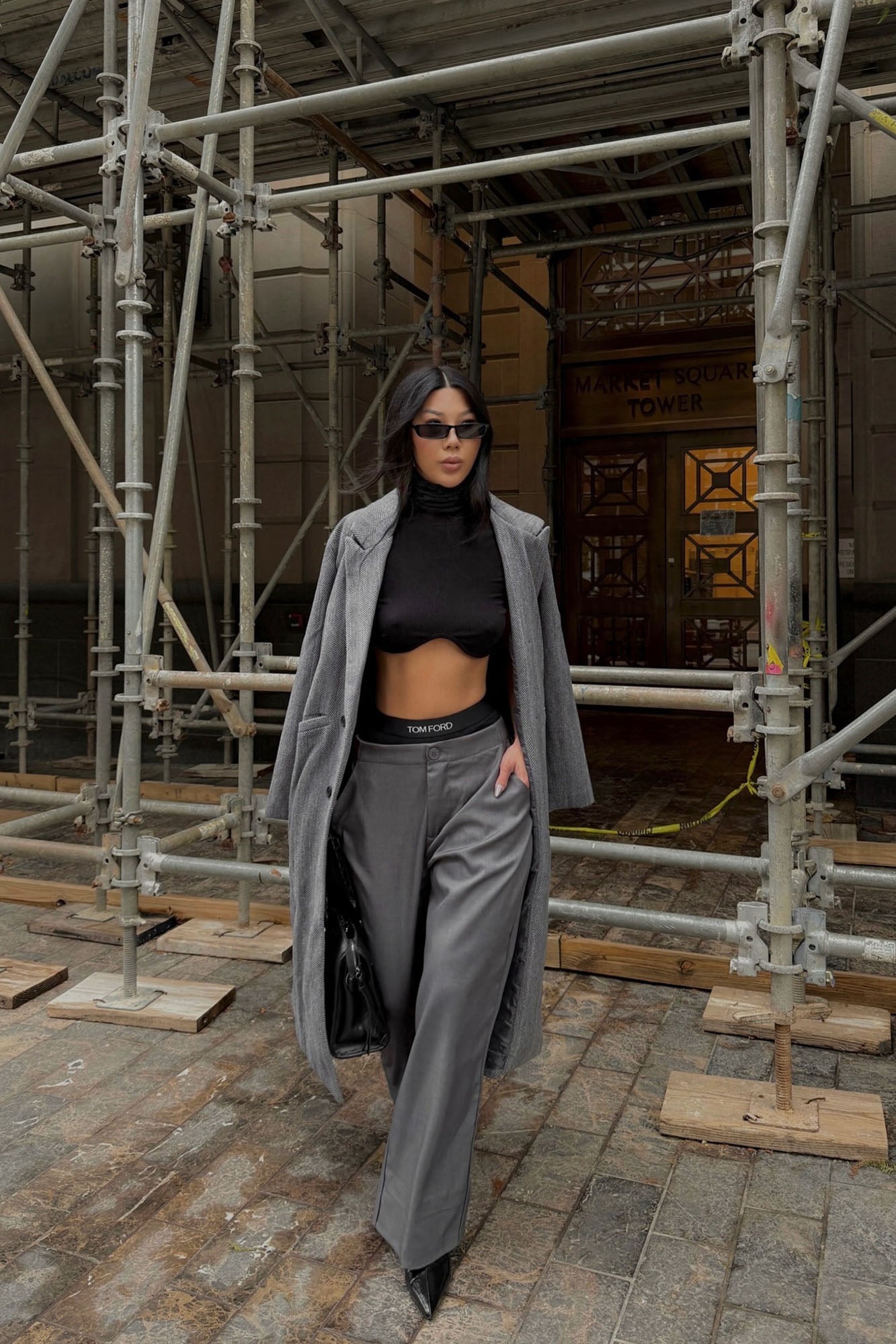 Nayeli Wool Trench