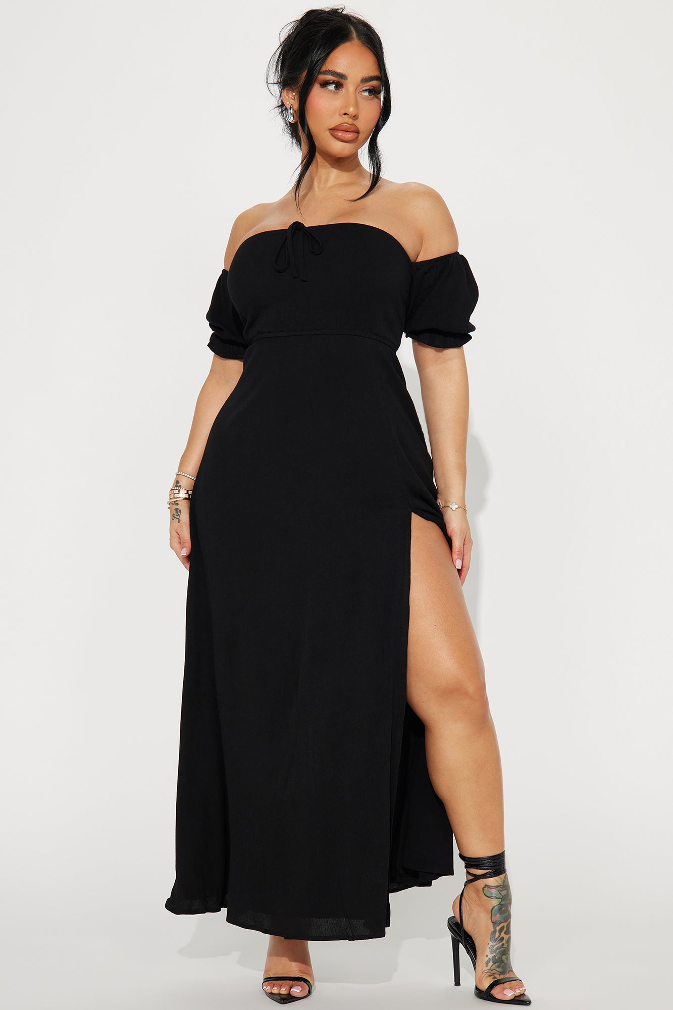 Lily Off Shoulder Maxi Dress