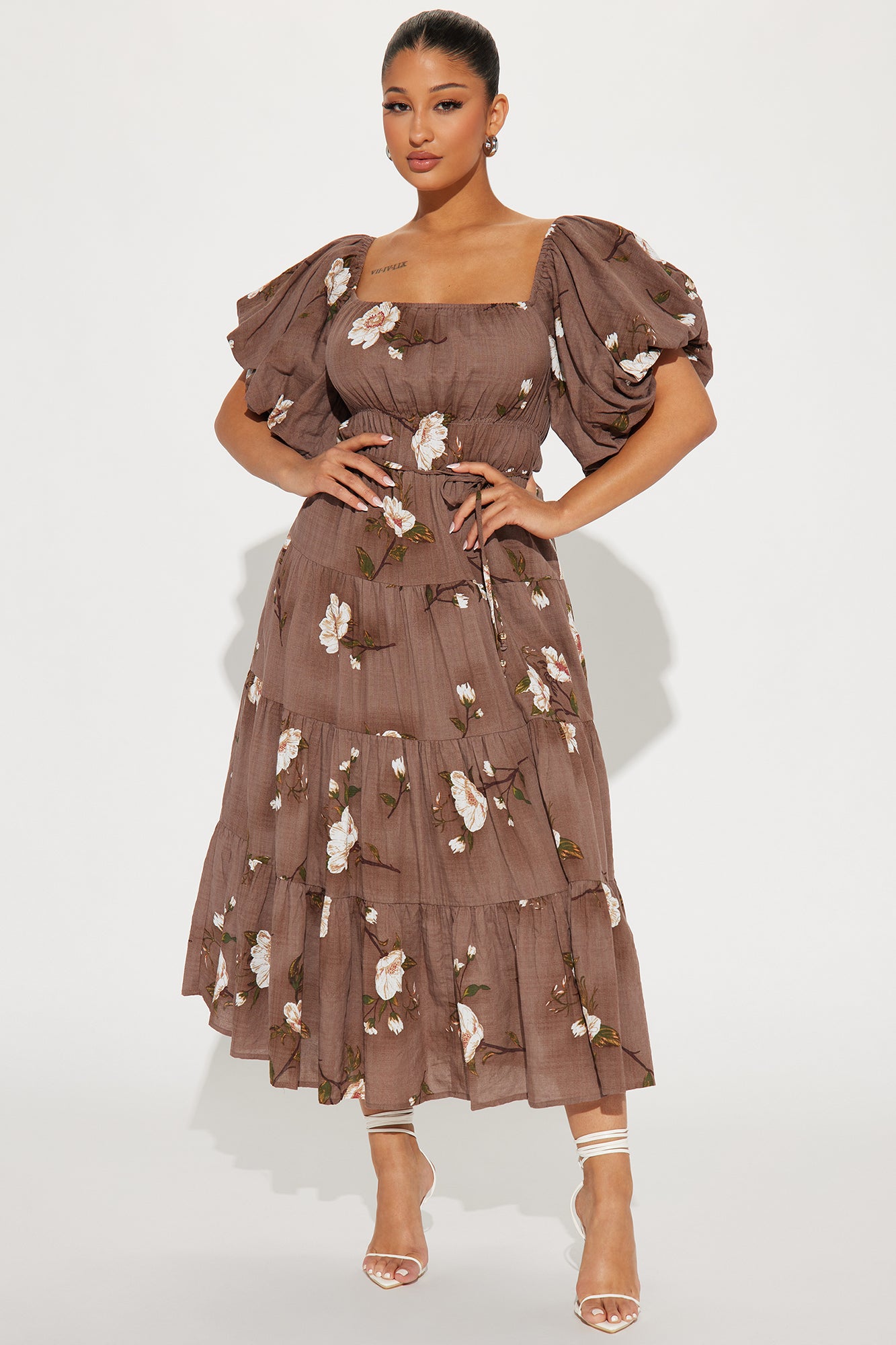 Magnolia Tiered Midi Dress