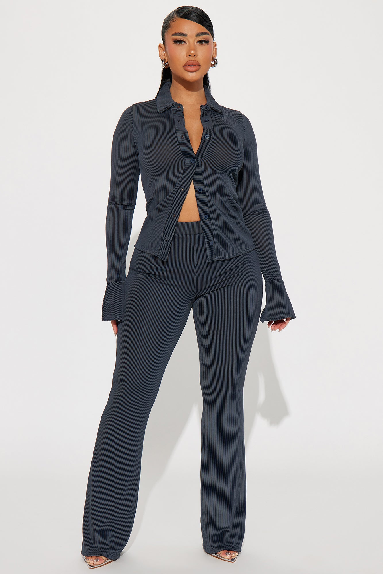 Nikki Ribbed Pant Set