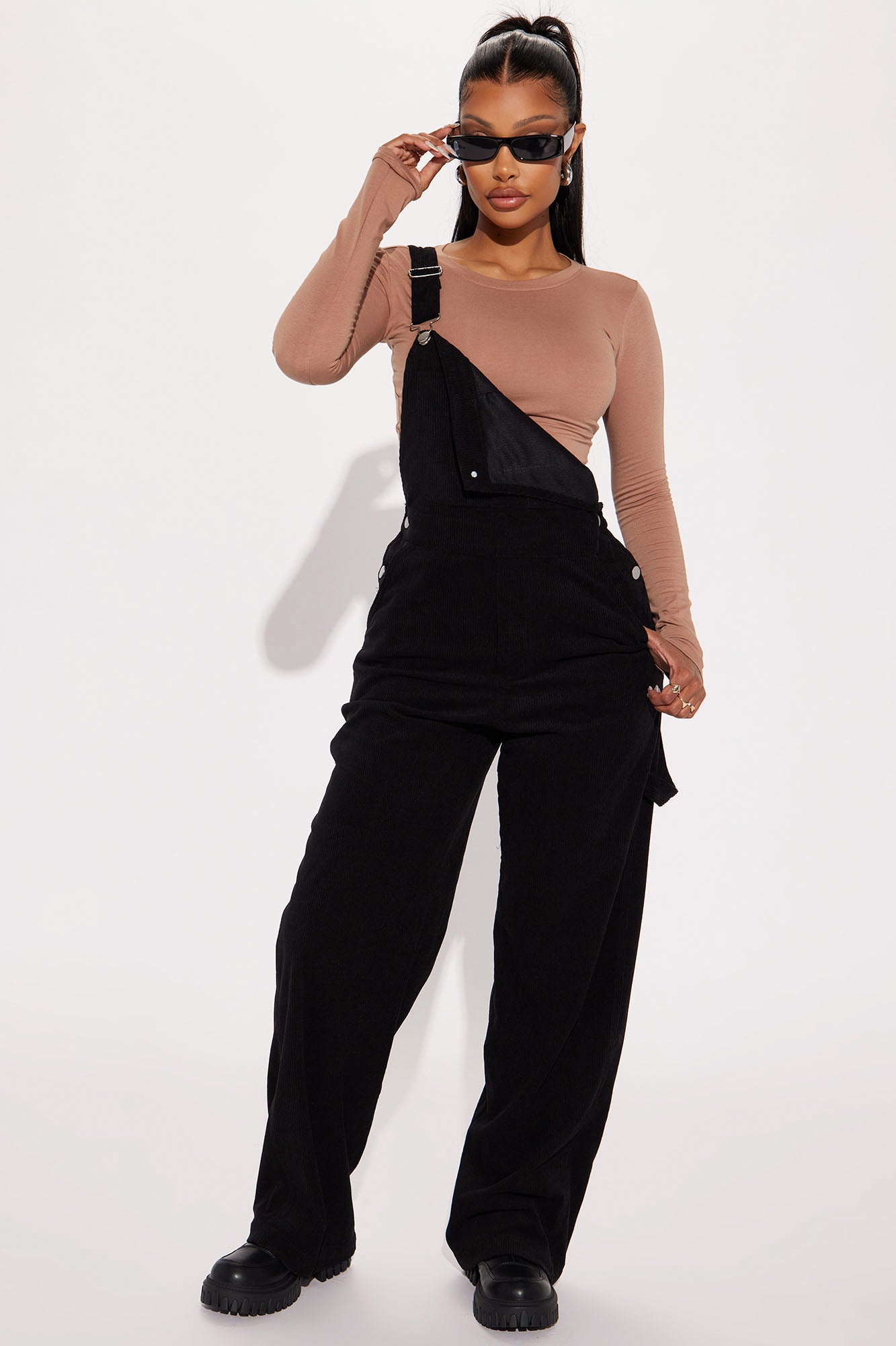 Feel The Passion Corduroy Jumpsuit