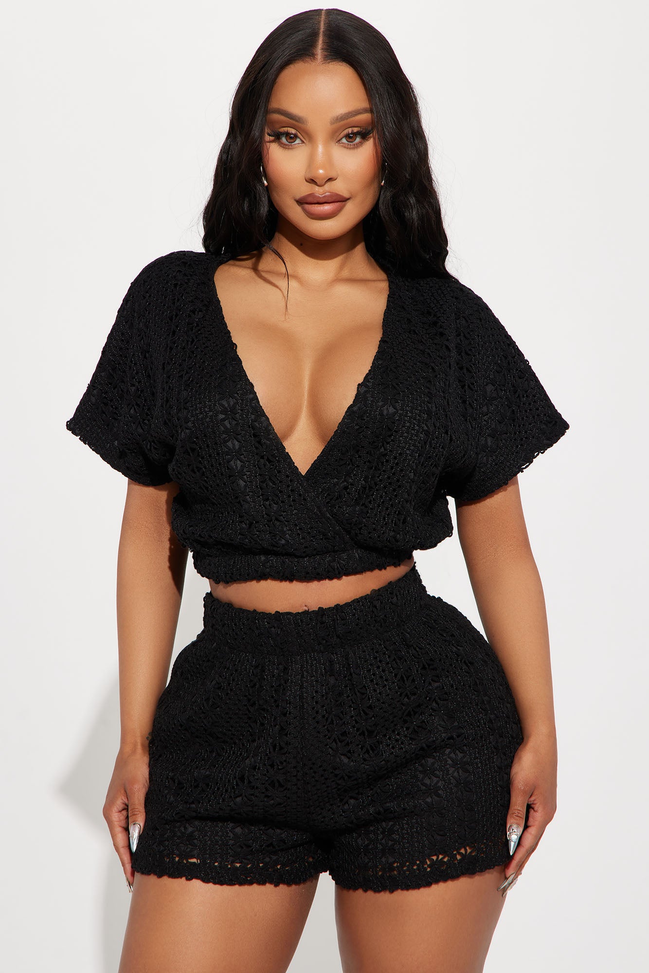 Keep It Cool Crochet Short Set