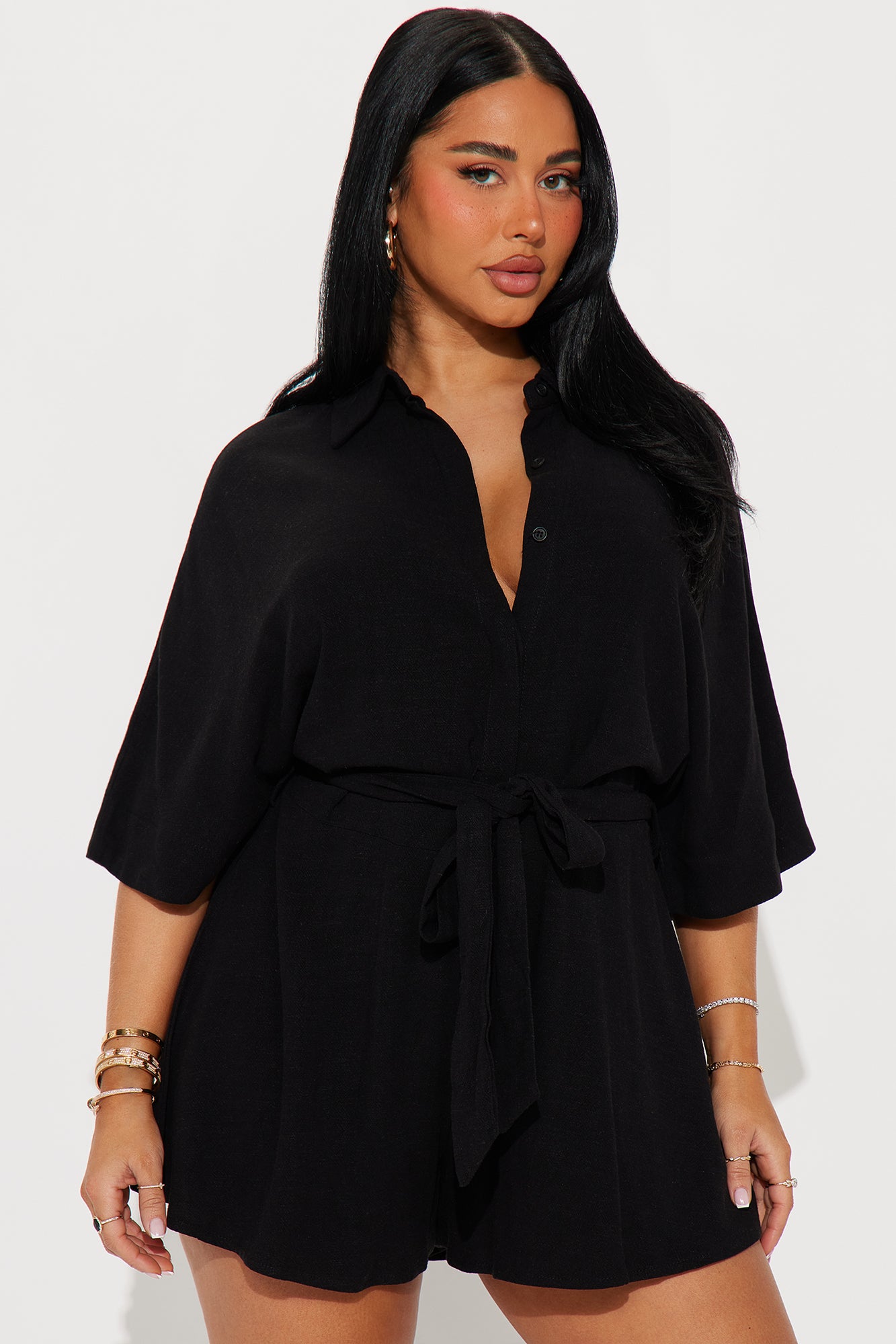Charlotte Linen Romper