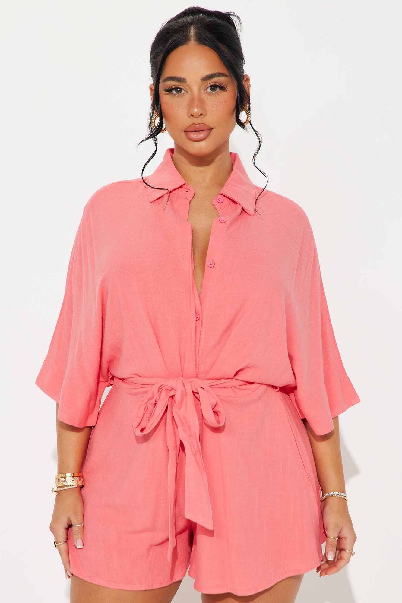Charlotte Linen Romper