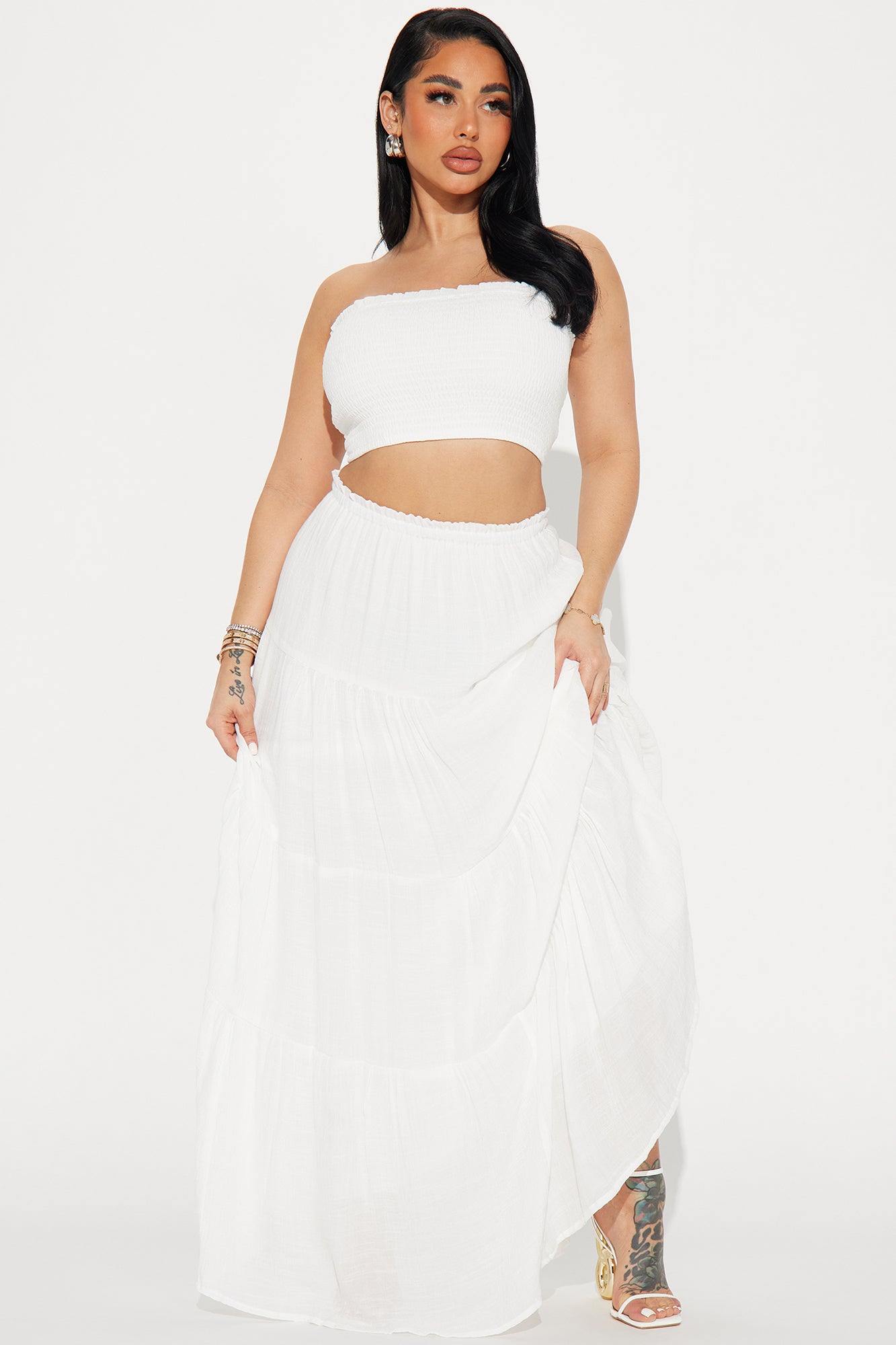 Lost In Paradise Skirt Set