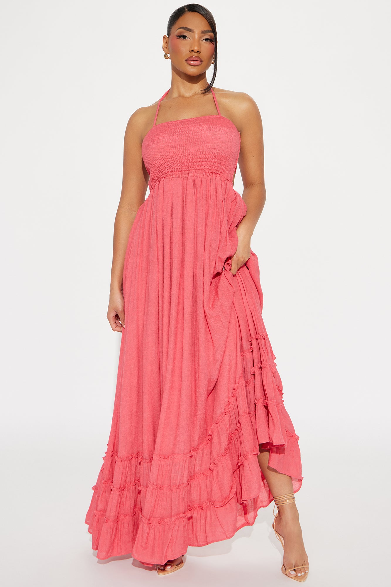 Hayley Halter Maxi Dress