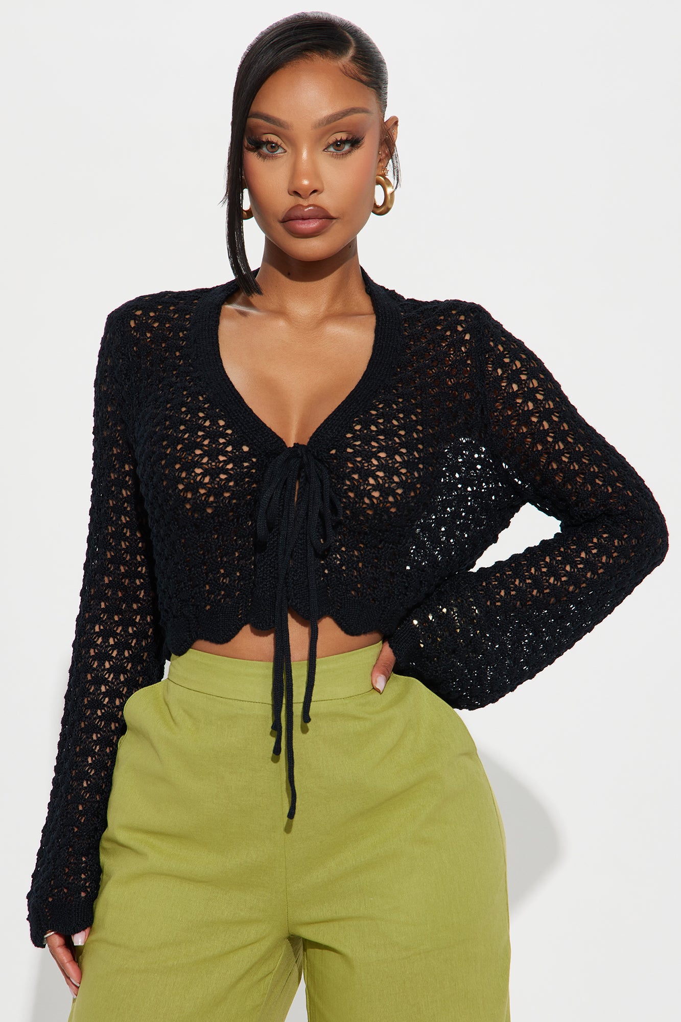 Sasha Crochet Cardigan