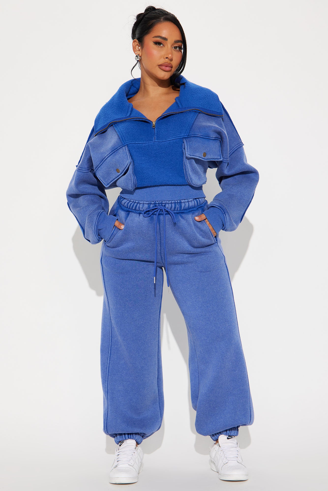 Vanessa Washed Jogger Pant Set