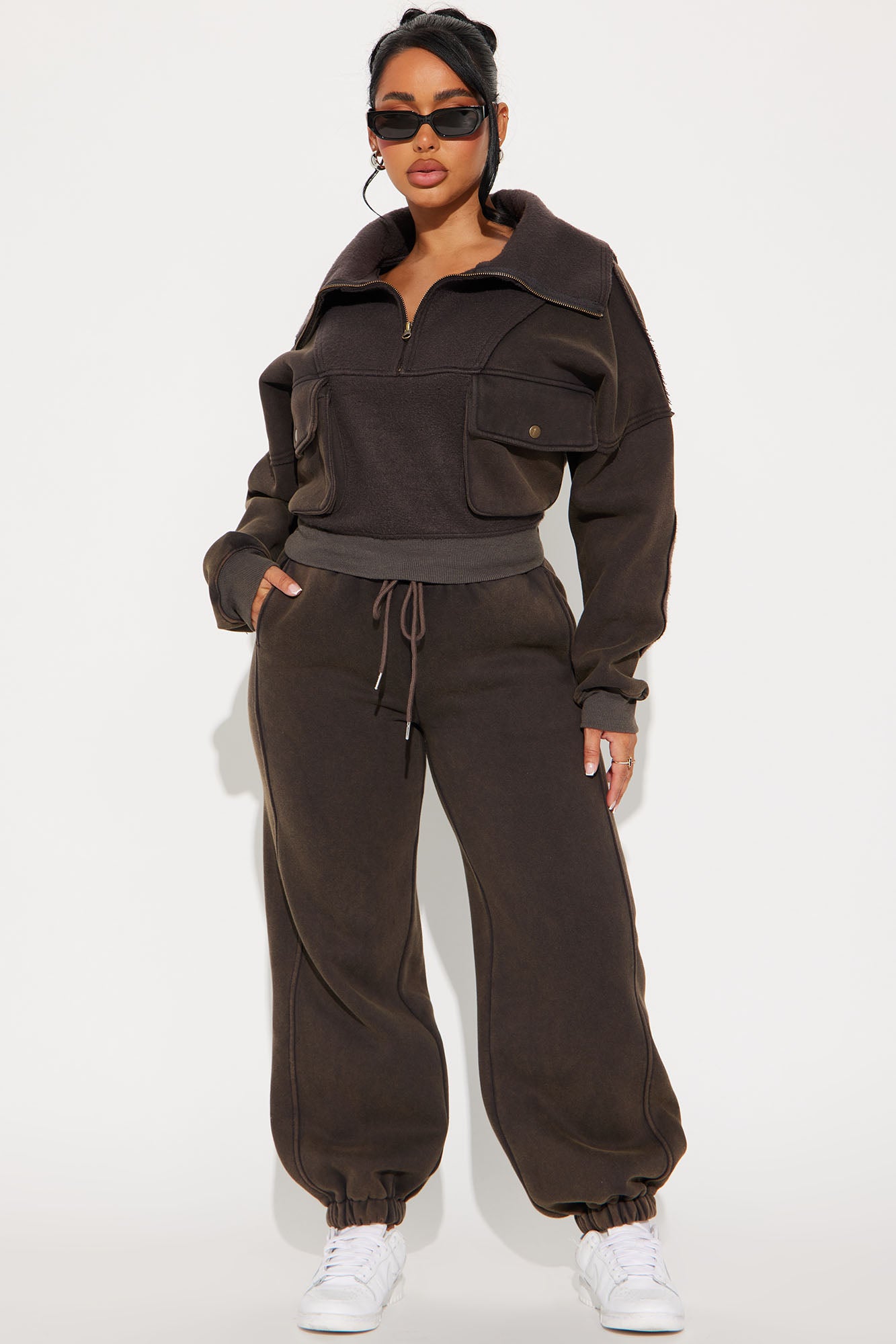 Vanessa Washed Jogger Pant Set