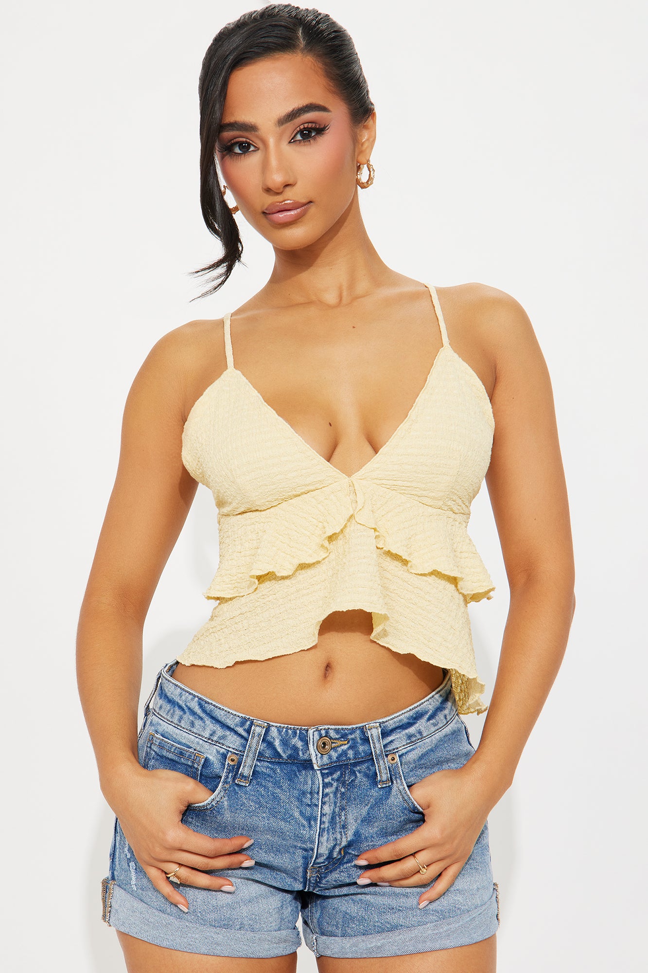 Evelynn Ruffle Top