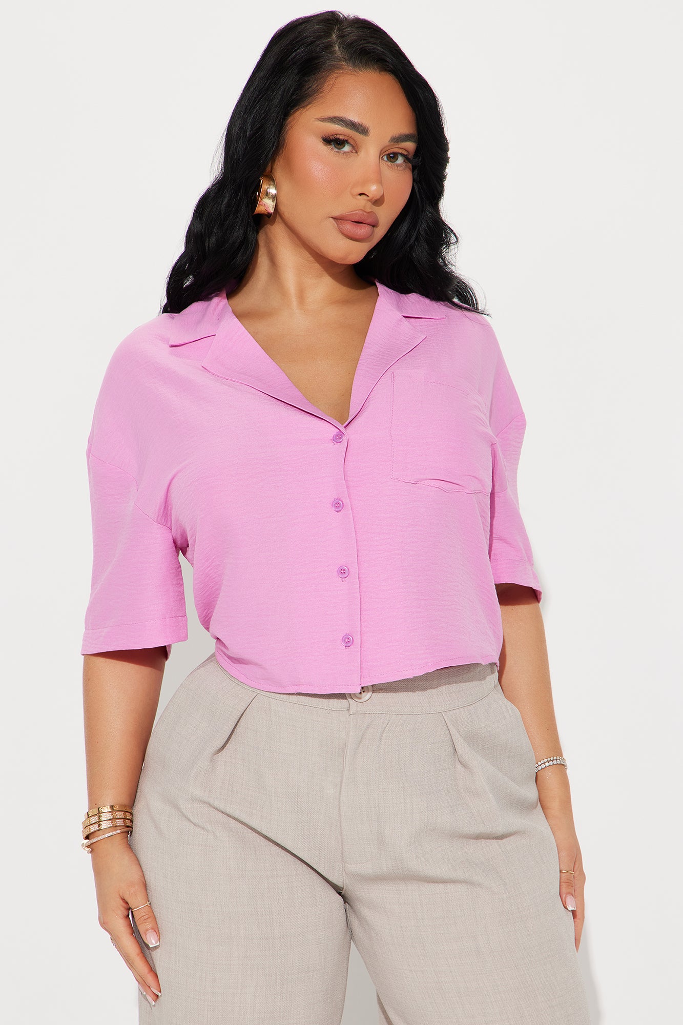 Sandy Flowy Shirt