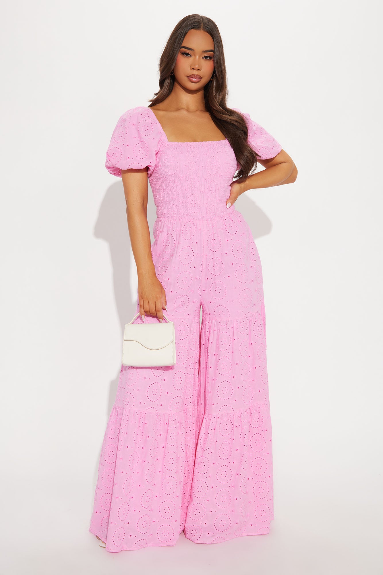 Marlena Eyelet Lace Jumpsuit