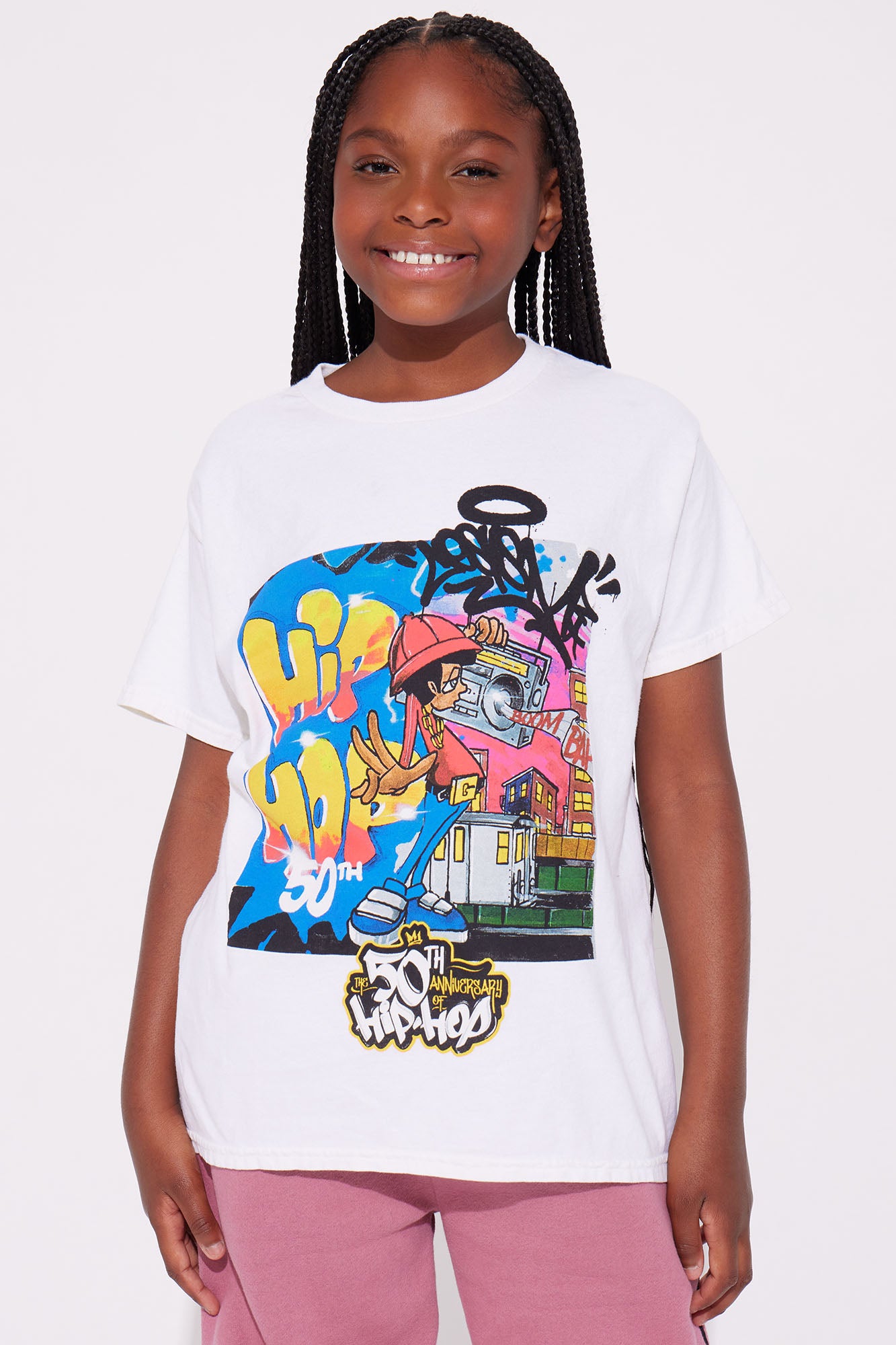Mini 50 Years Of Hip Hop Graphic Tee