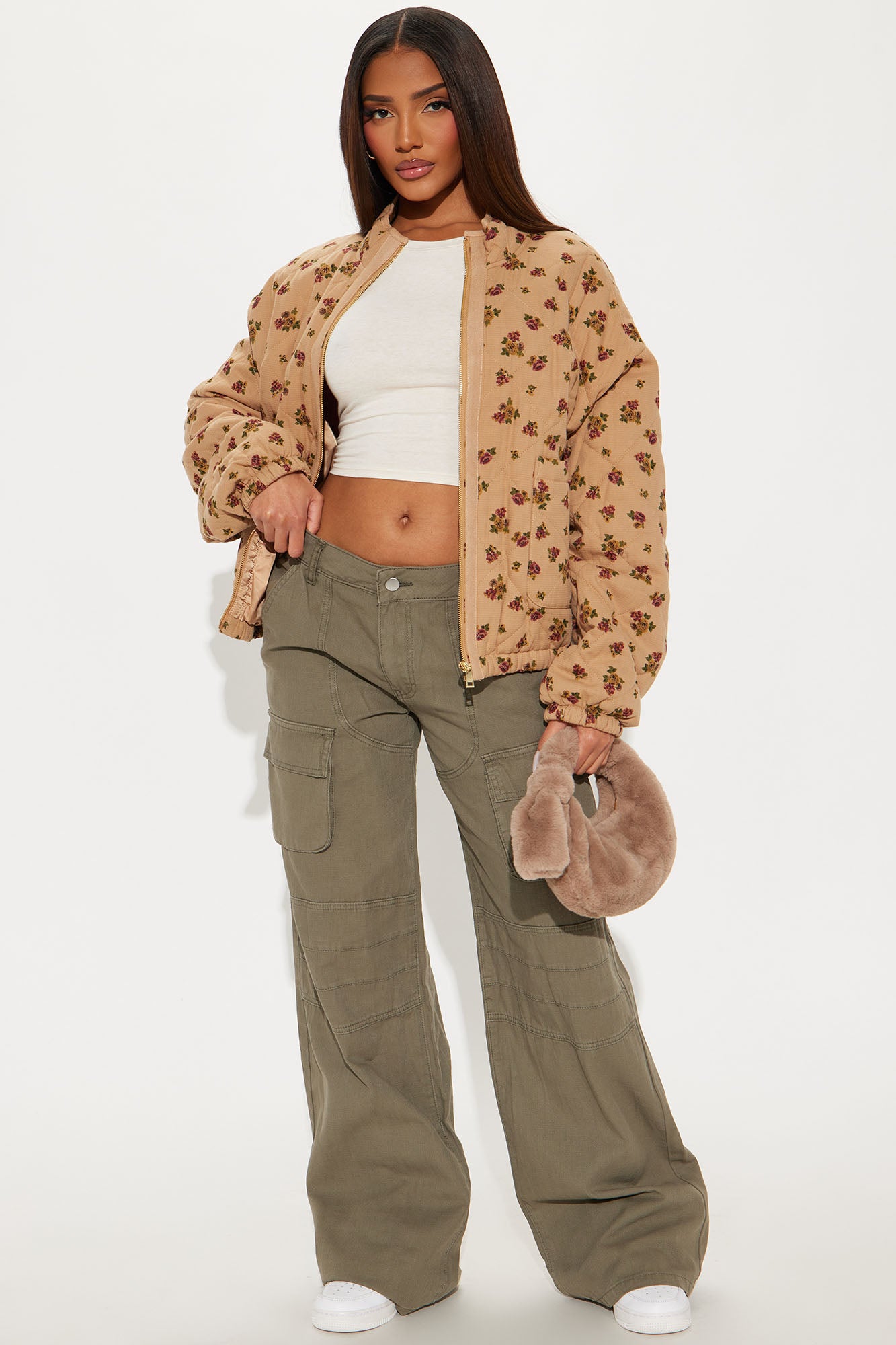 As Sweet As They Come Oversized Quilted Jacket