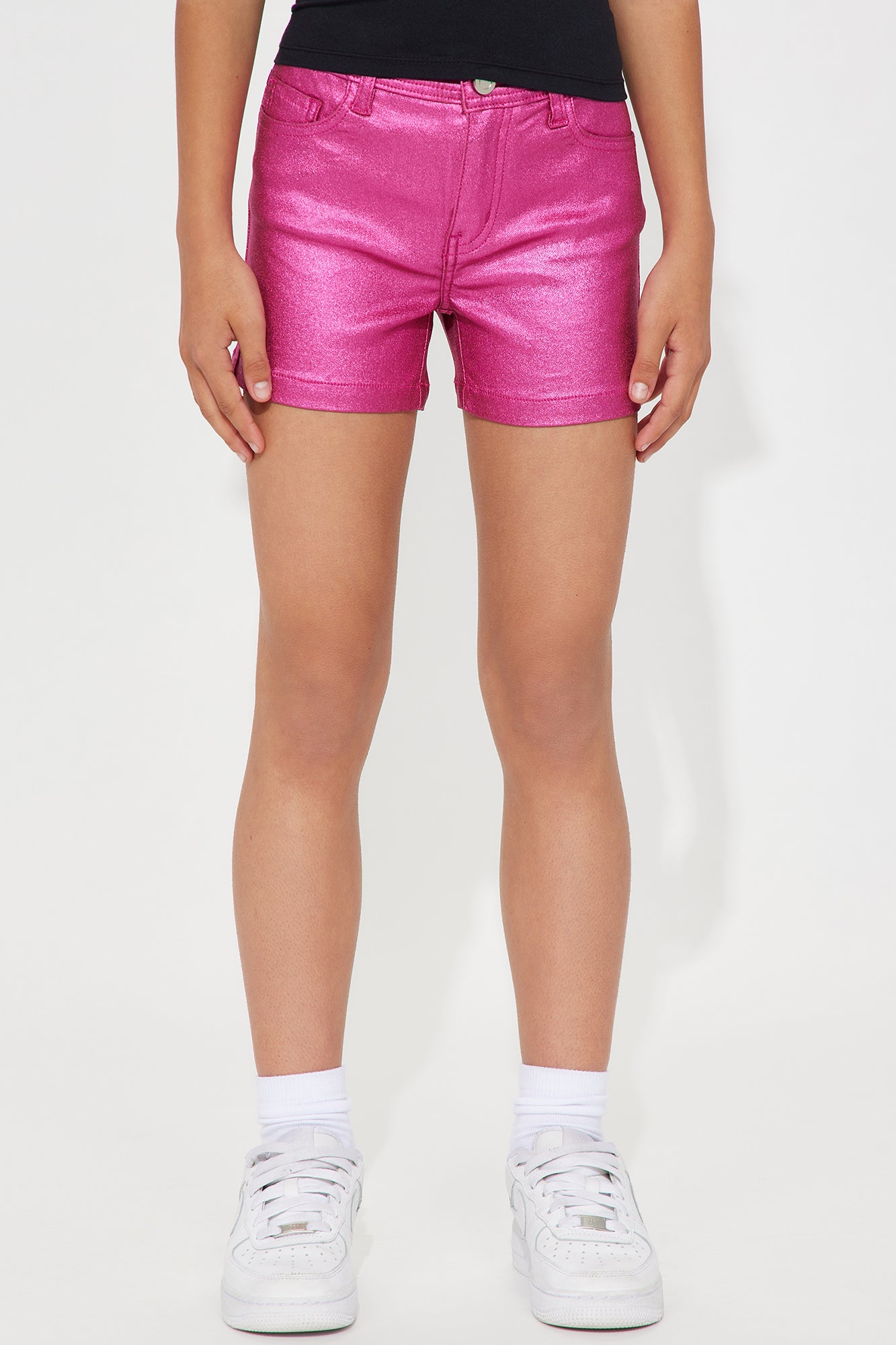 Mini Kasey Metallic Shorts