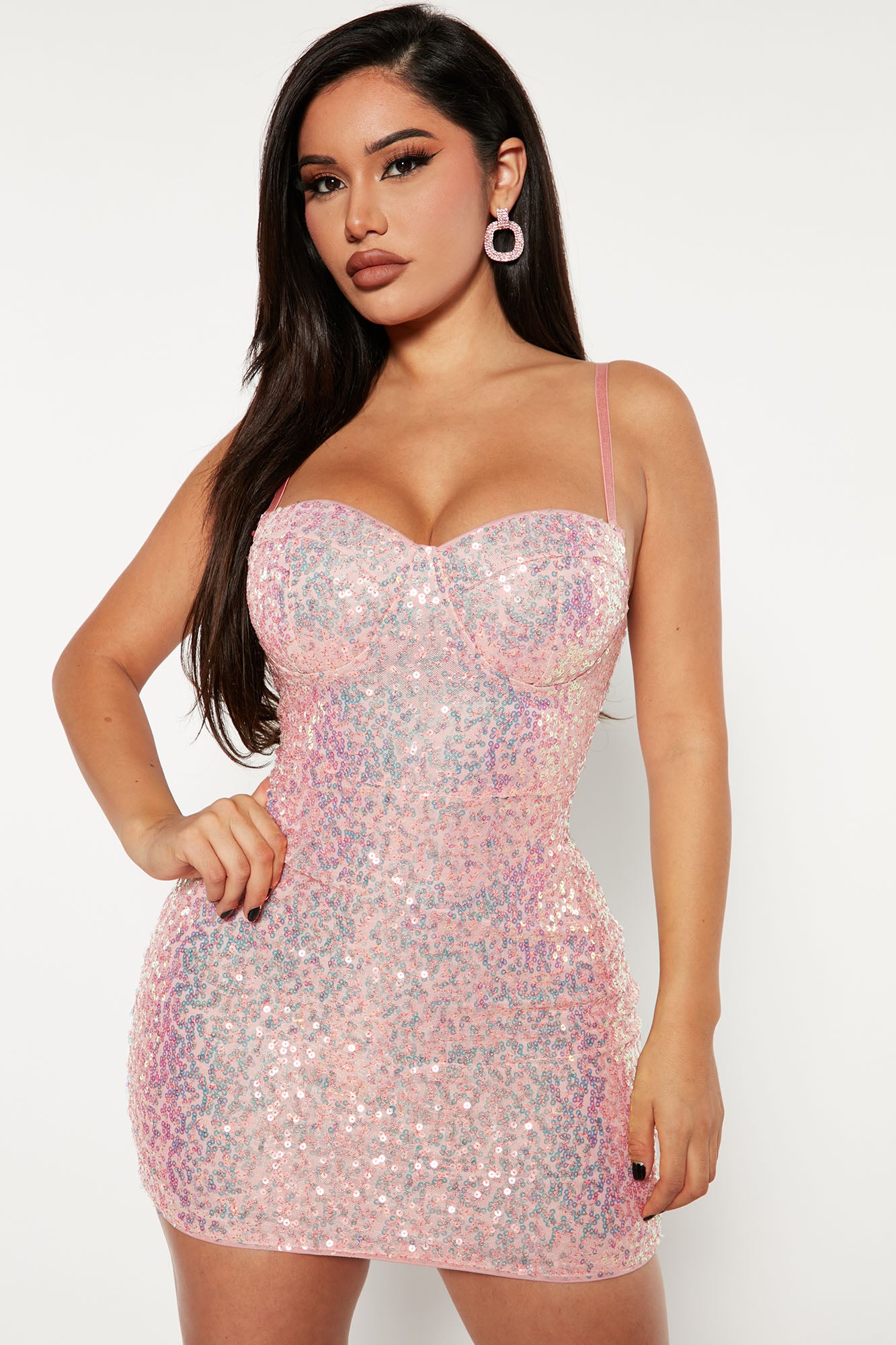 Arella's Bestie Sequin Mini Dress