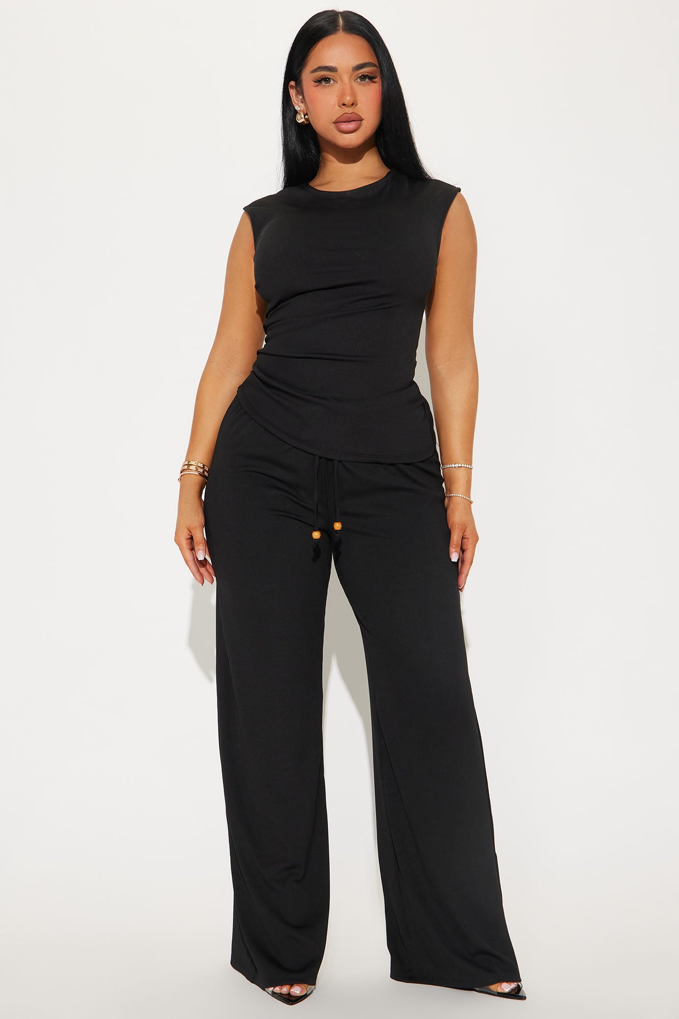 Cathy Ribbed Pant Set