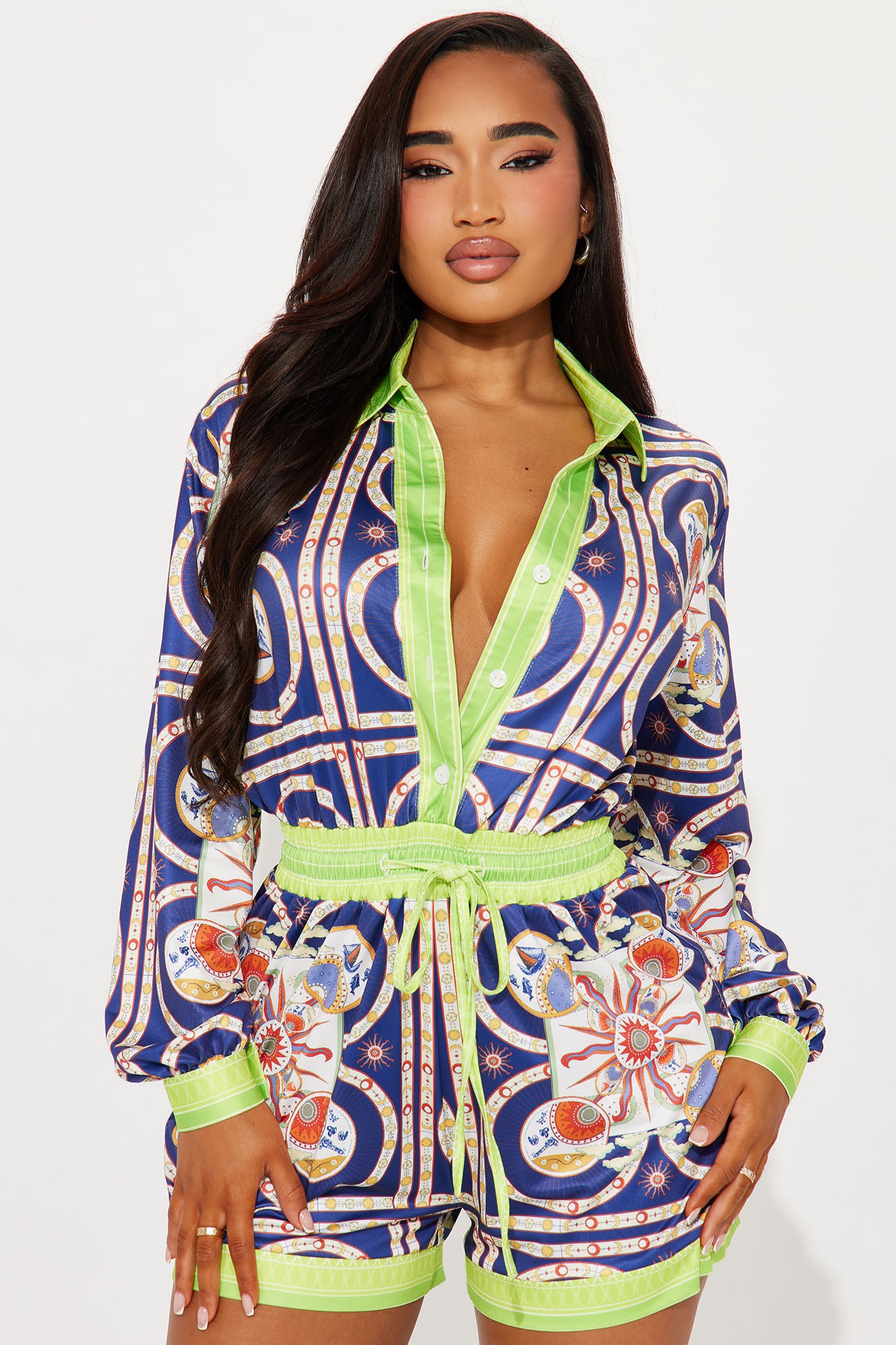 Sevilla Printed Romper