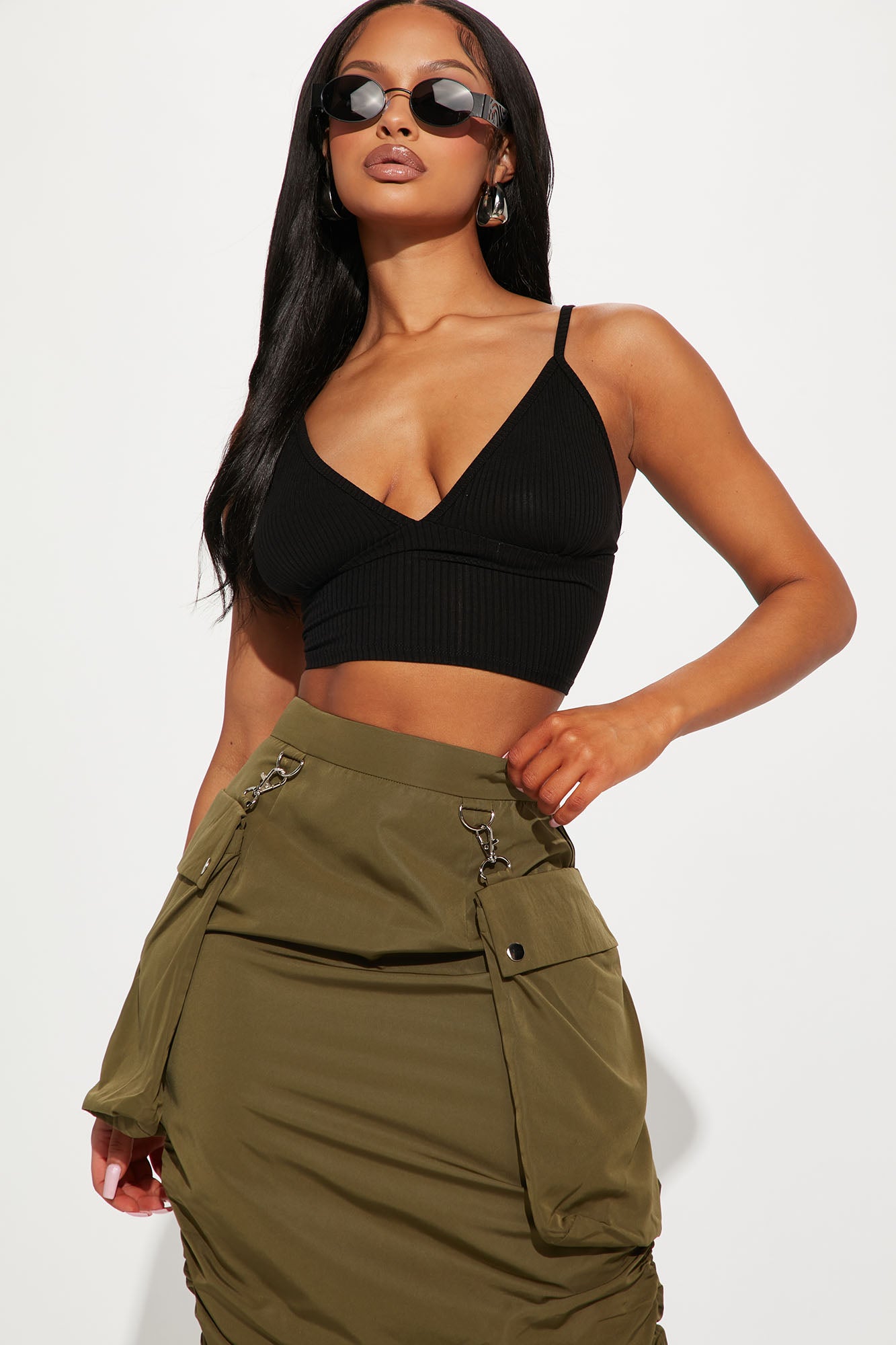 Ellie V Neck Cami Top