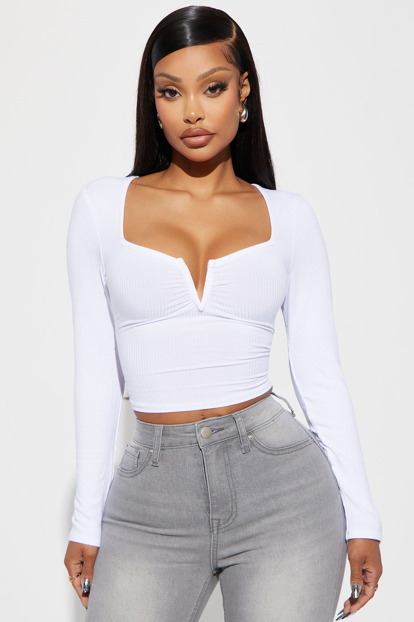Anaya Ribbed Top