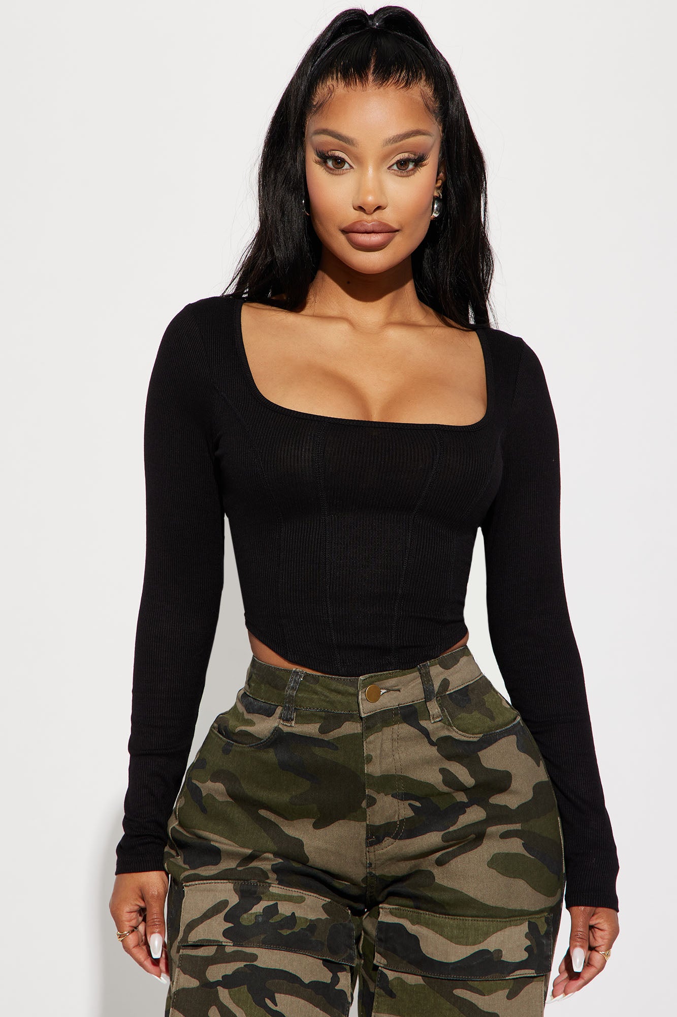 Daria Ribbed Top