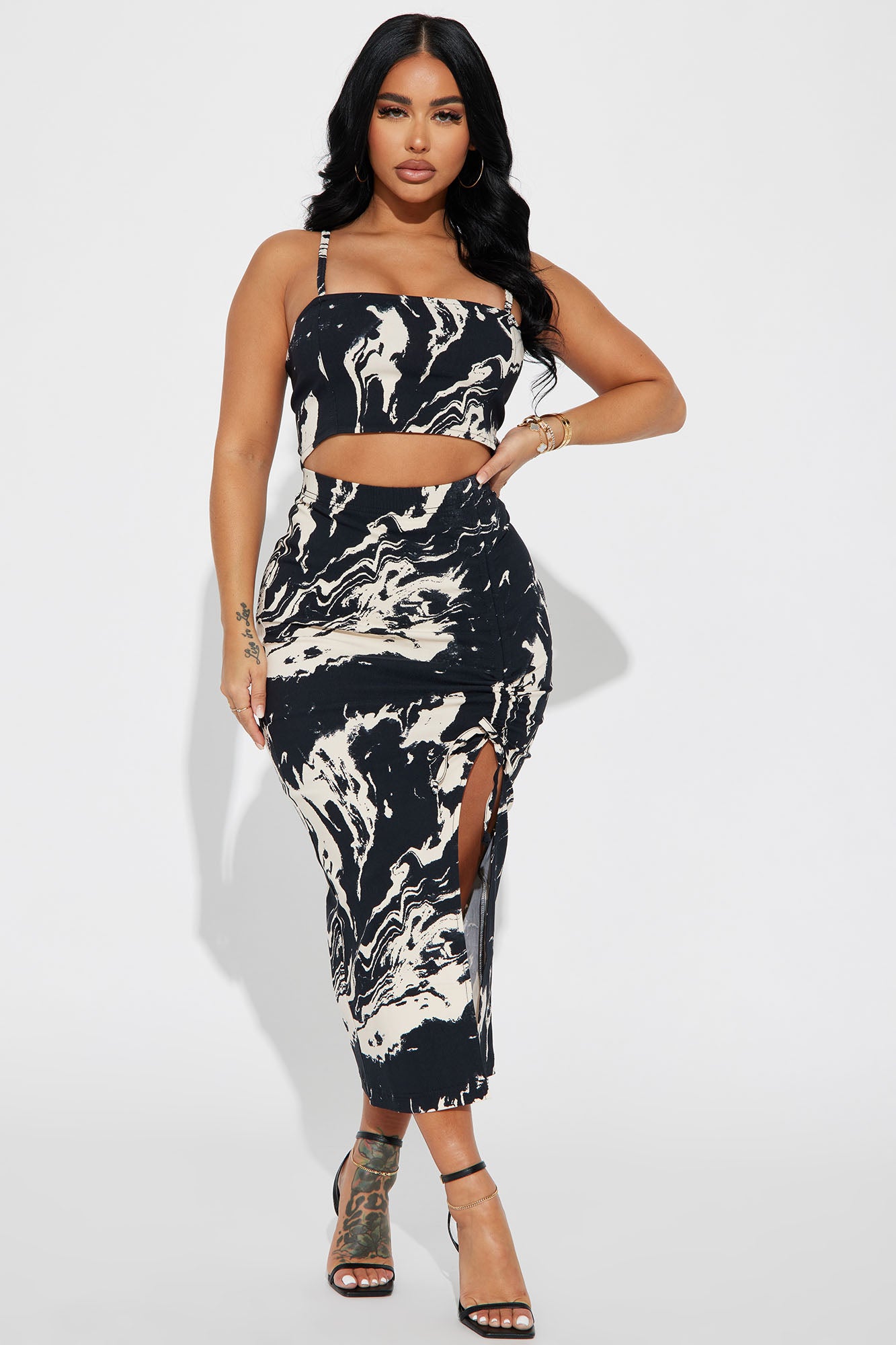 Clear Direction Skirt Set